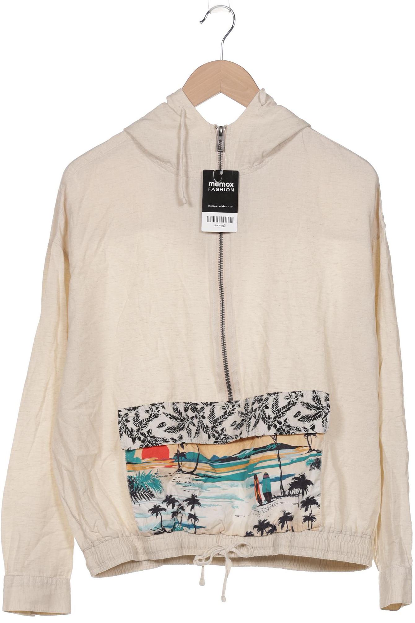

Desigual Damen Kapuzenpullover, beige, Gr. 36