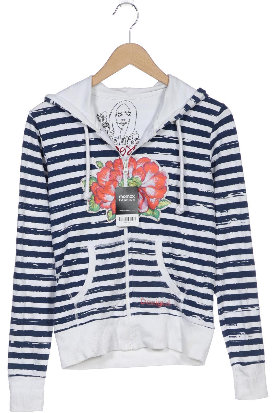 

Desigual Damen Kapuzenpullover, marineblau, Gr. 38