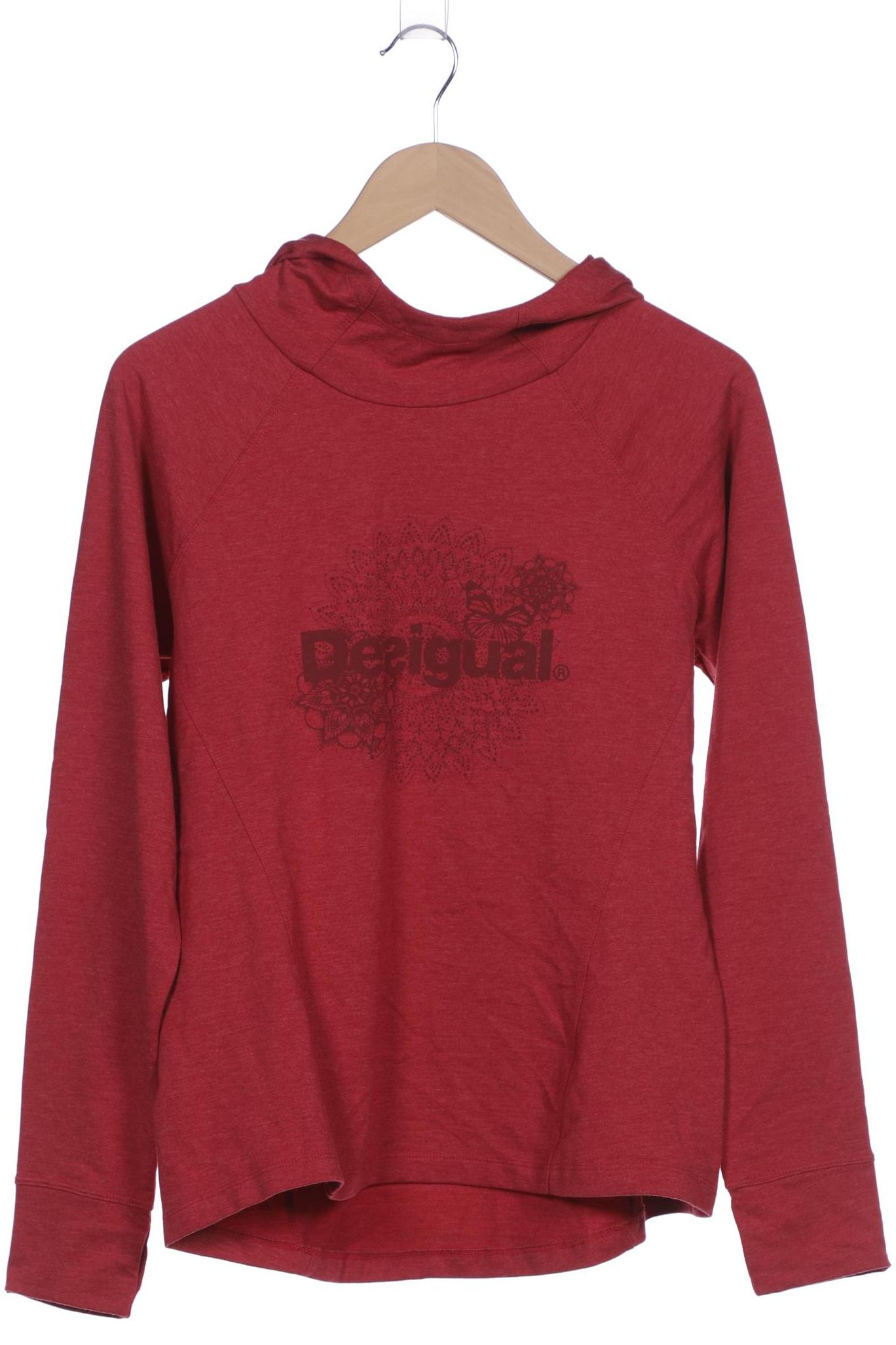 

Desigual Damen Kapuzenpullover, bordeaux, Gr. 44