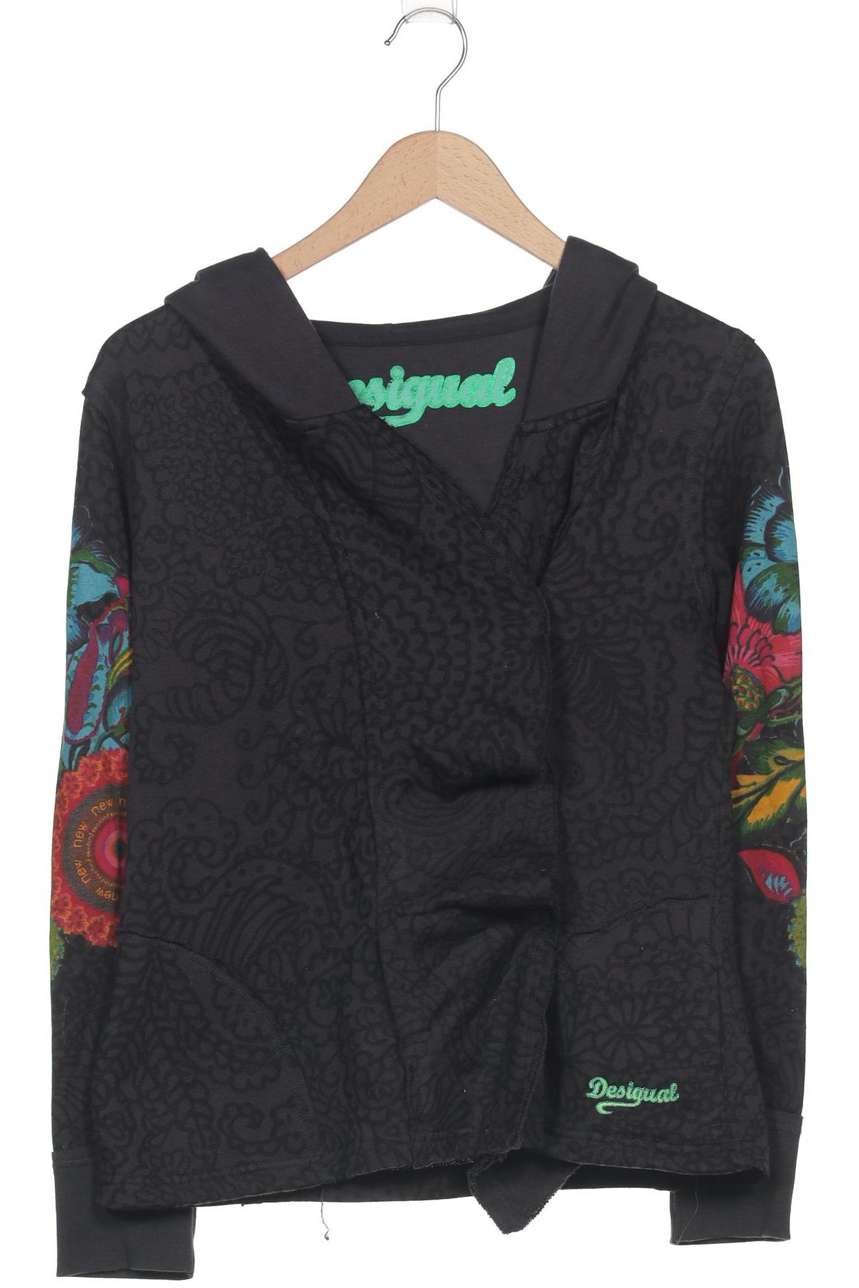 

Desigual Damen Kapuzenpullover, grau, Gr. 42