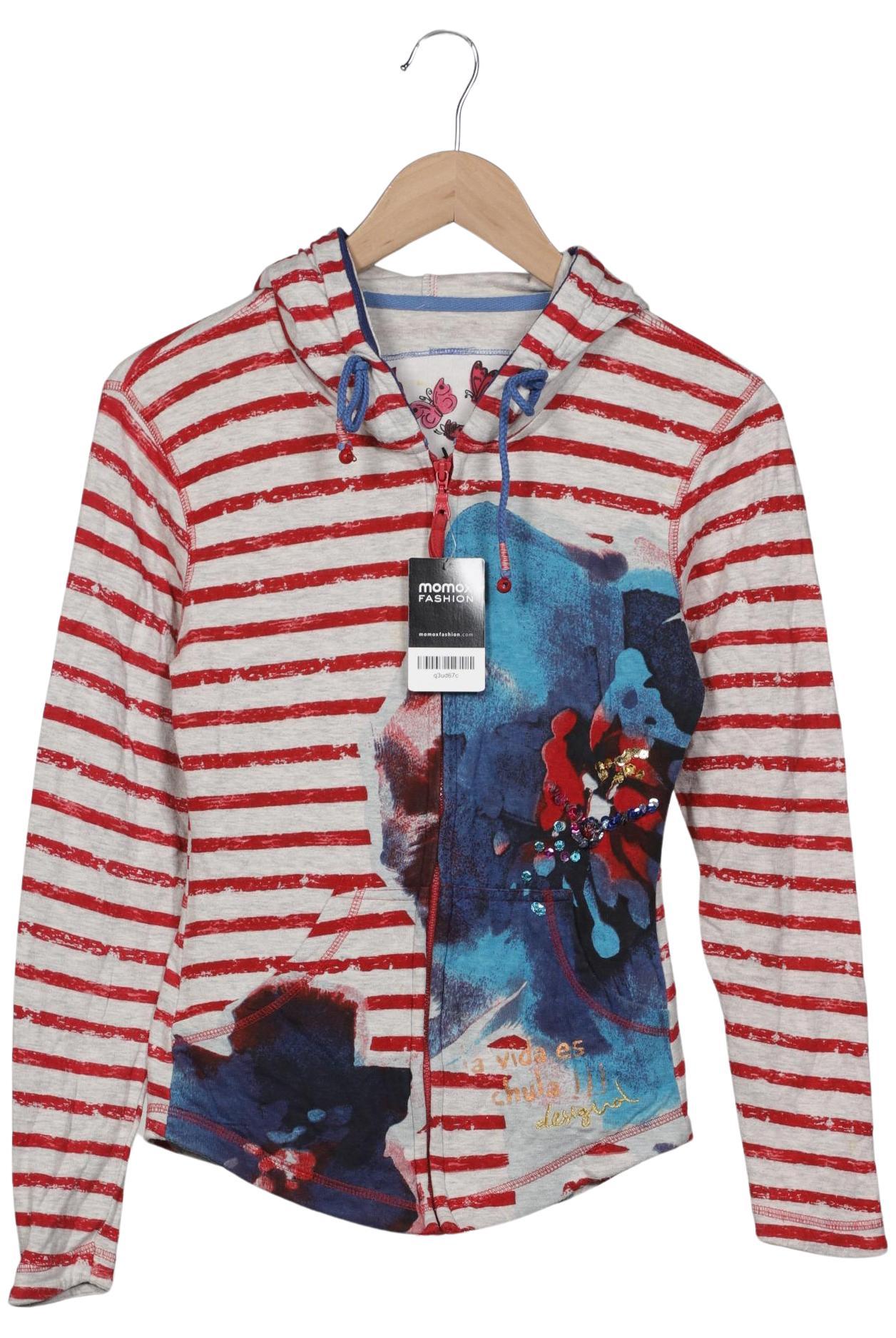 

Desigual Damen Kapuzenpullover, mehrfarbig, Gr. 34