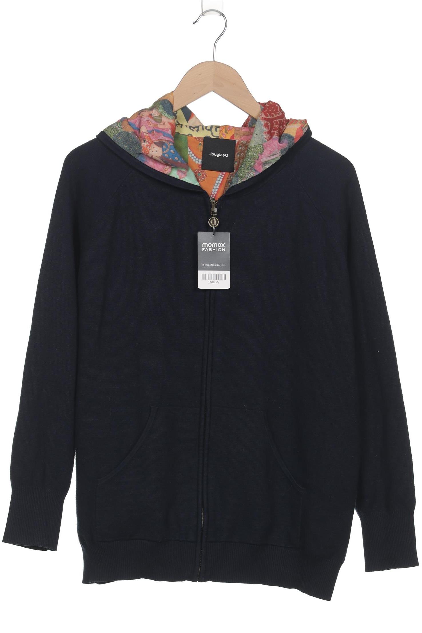 

Desigual Damen Kapuzenpullover, marineblau, Gr. 46