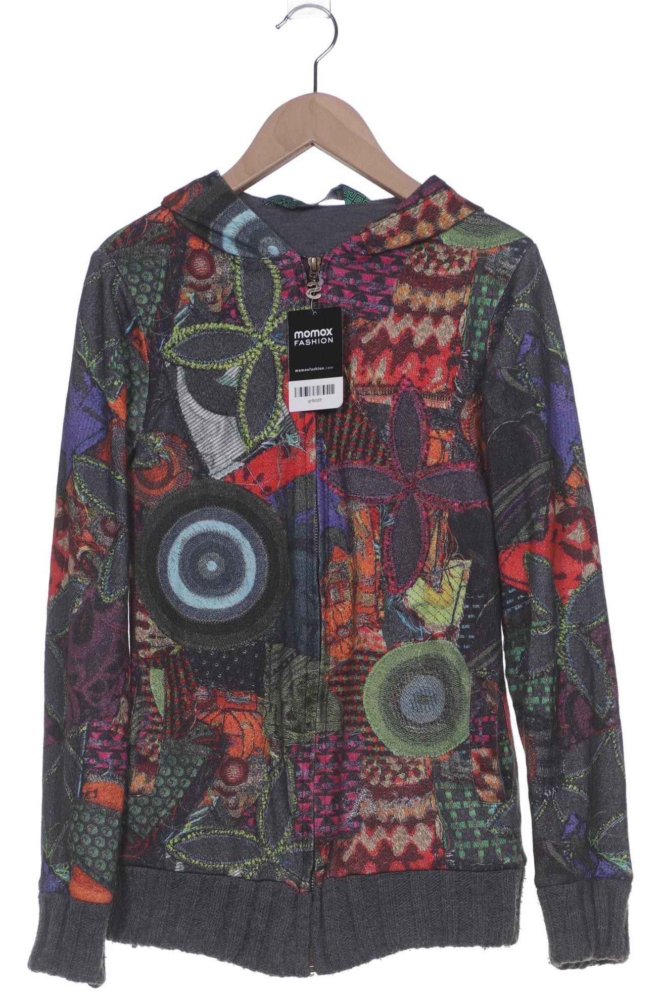 

Desigual Damen Kapuzenpullover, grau, Gr. 36