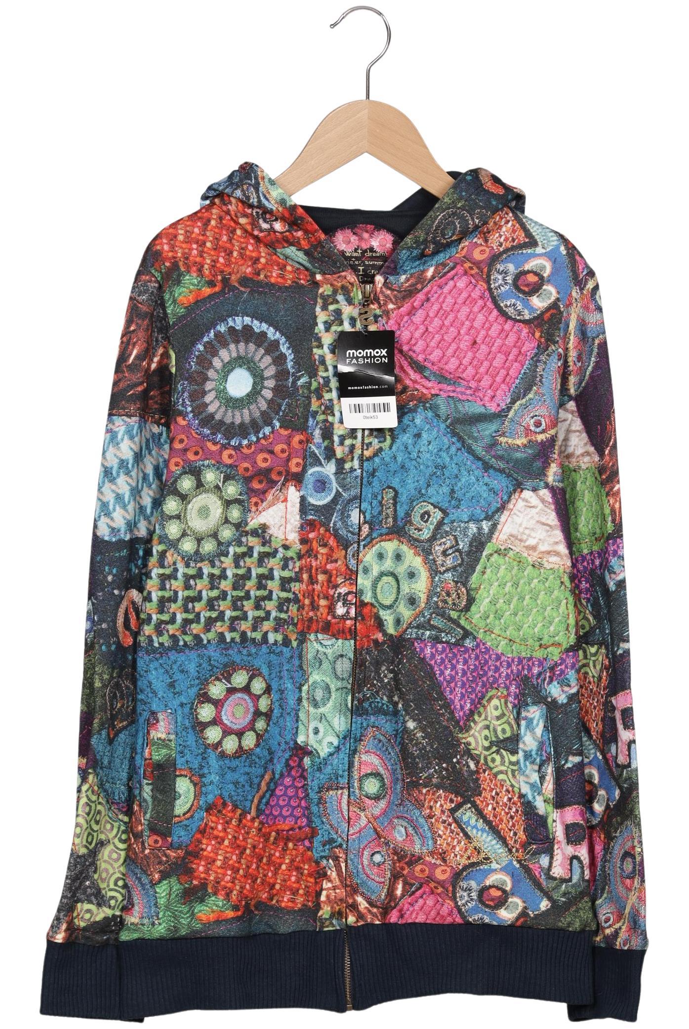 

Desigual Damen Kapuzenpullover, mehrfarbig, Gr. 42