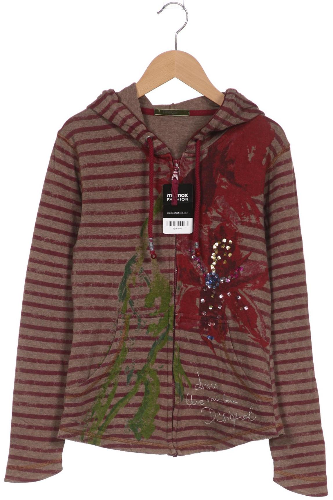 

Desigual Damen Kapuzenpullover, braun, Gr. 38