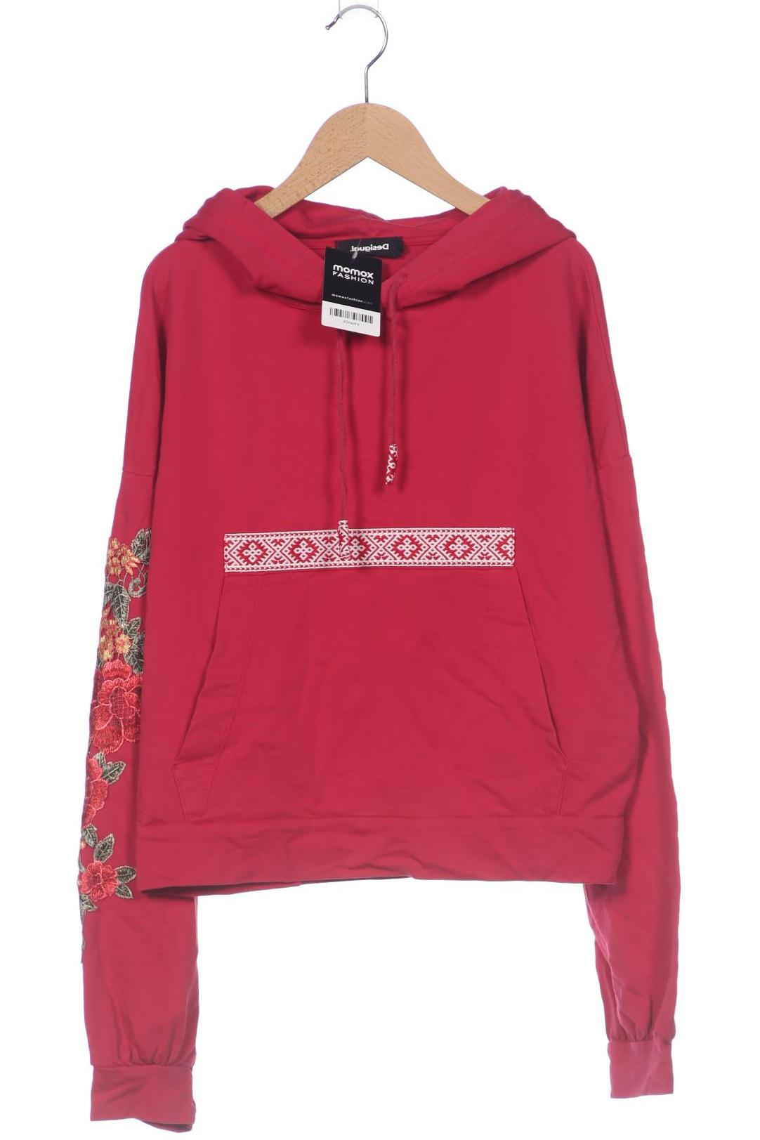

Desigual Damen Kapuzenpullover, pink, Gr. 38