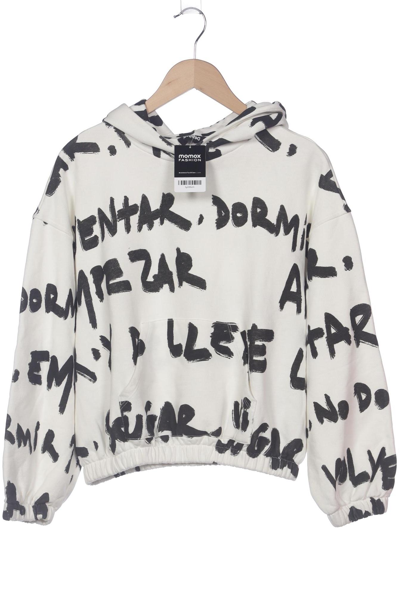 

Desigual Damen Kapuzenpullover, weiß, Gr. 44
