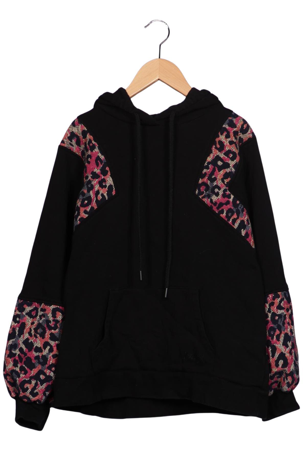 

Desigual Damen Kapuzenpullover, schwarz, Gr. 44