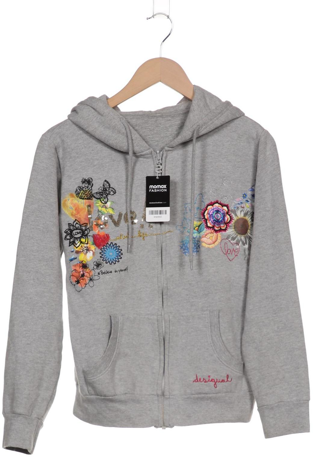 

Desigual Damen Kapuzenpullover, grau