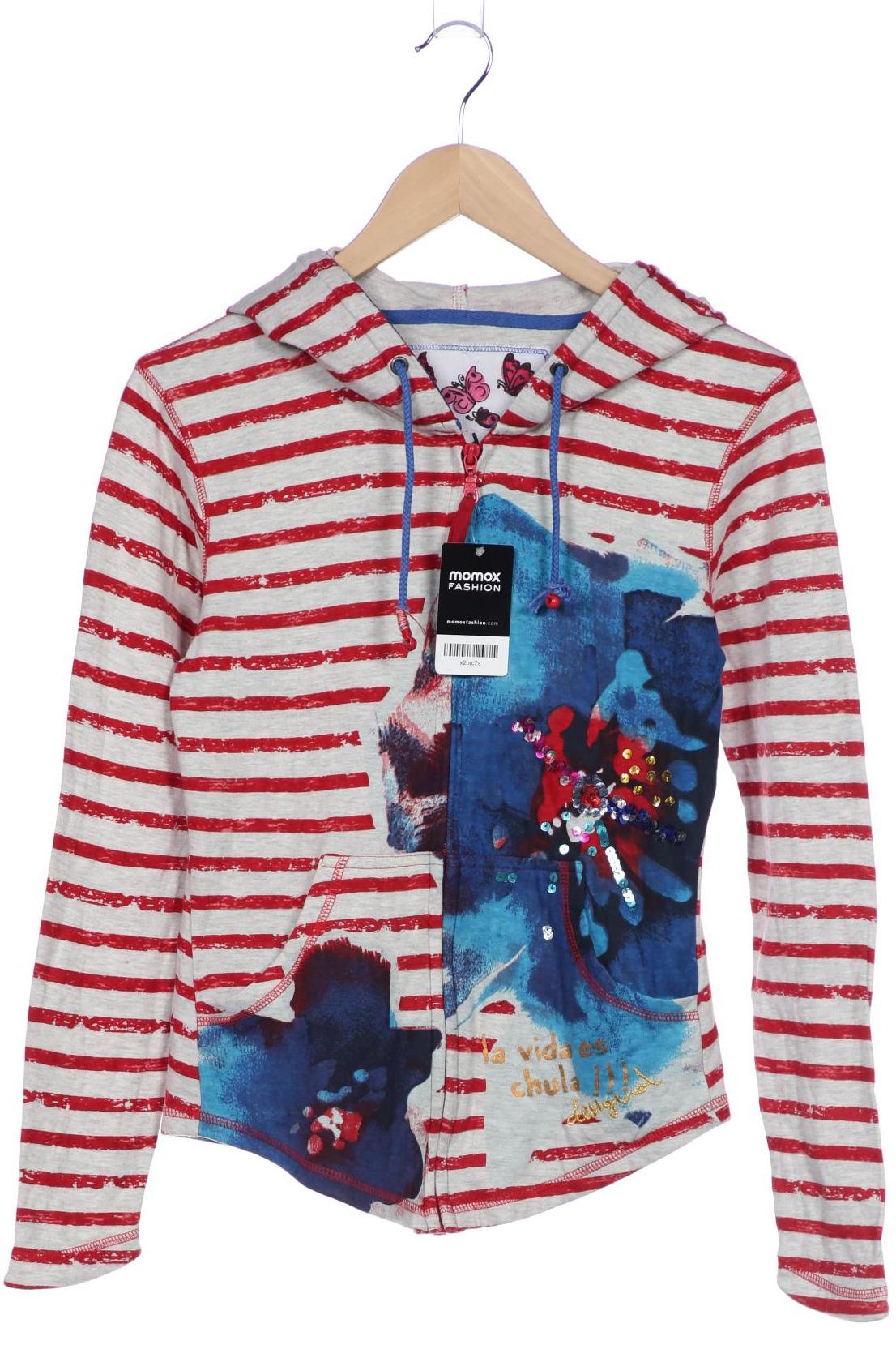 

Desigual Damen Kapuzenpullover, grau, Gr. 36