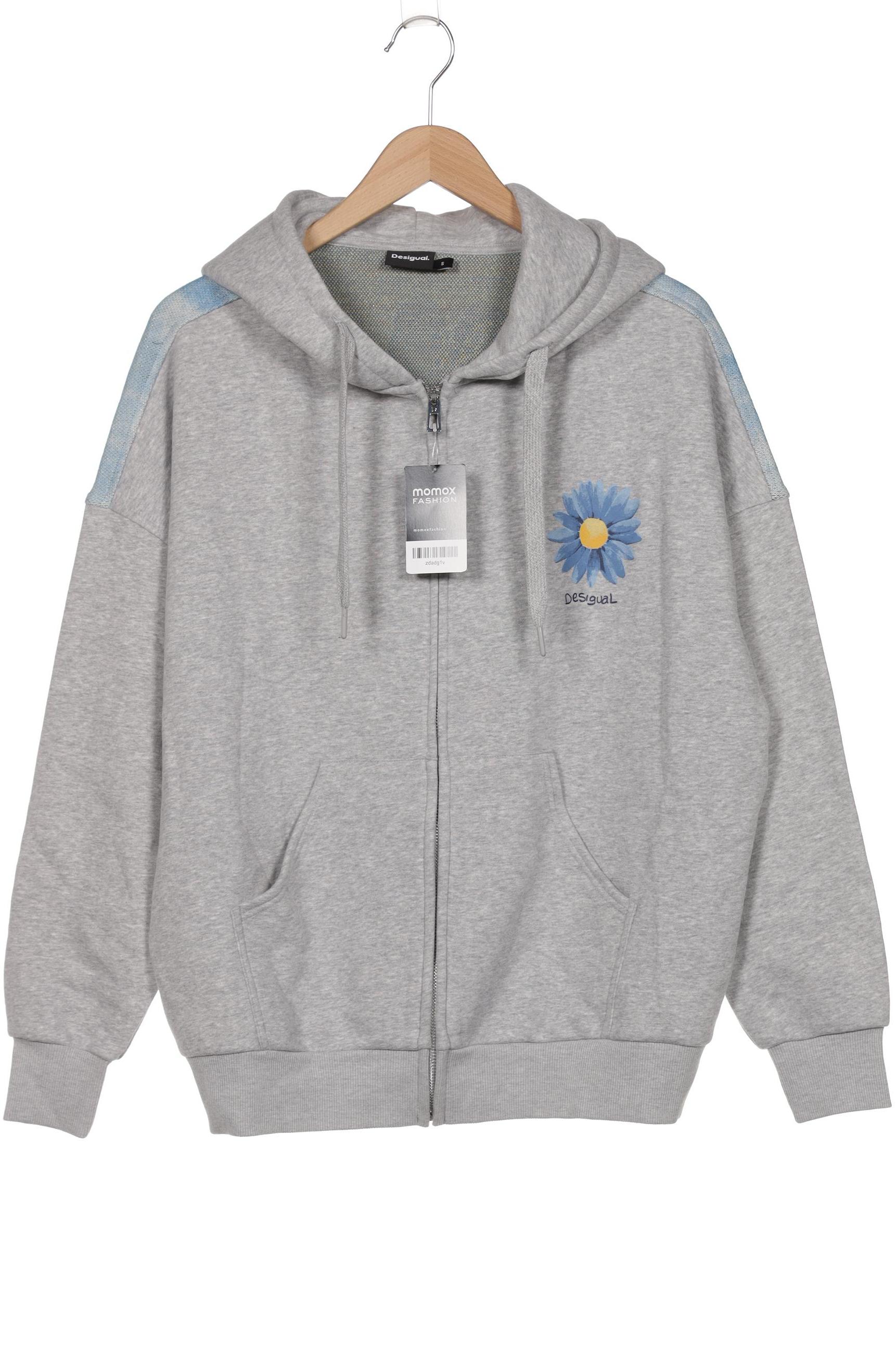 

Desigual Damen Kapuzenpullover, grau, Gr. 36