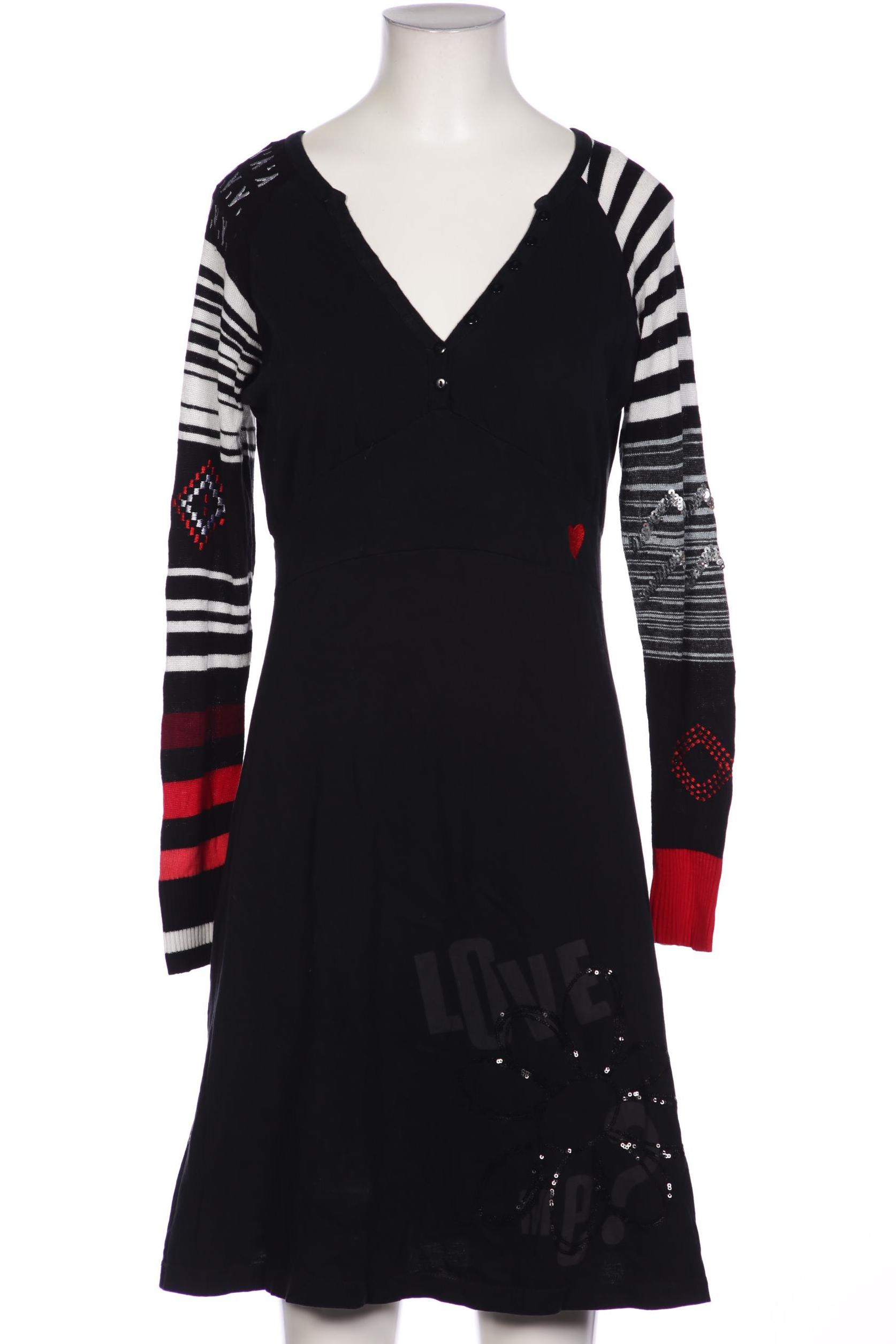 

Desigual Damen Kleid, schwarz, Gr. 38