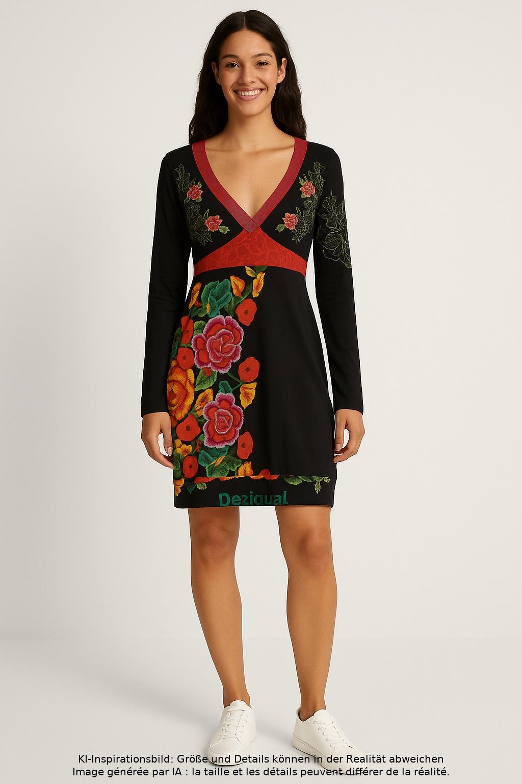 

Desigual Damen Kleid, mehrfarbig, Gr. 44