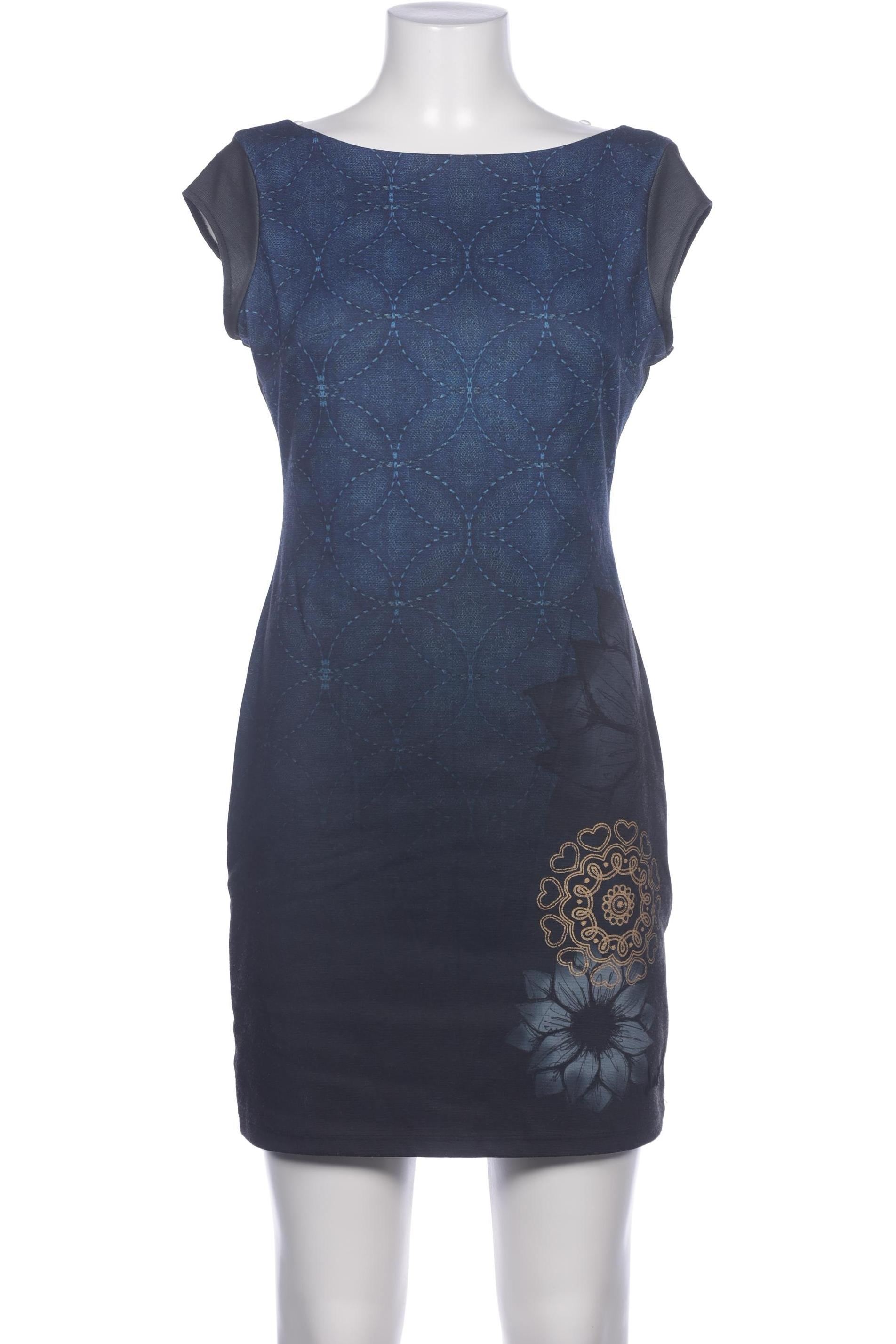 

Desigual Damen Kleid, blau, Gr. 42
