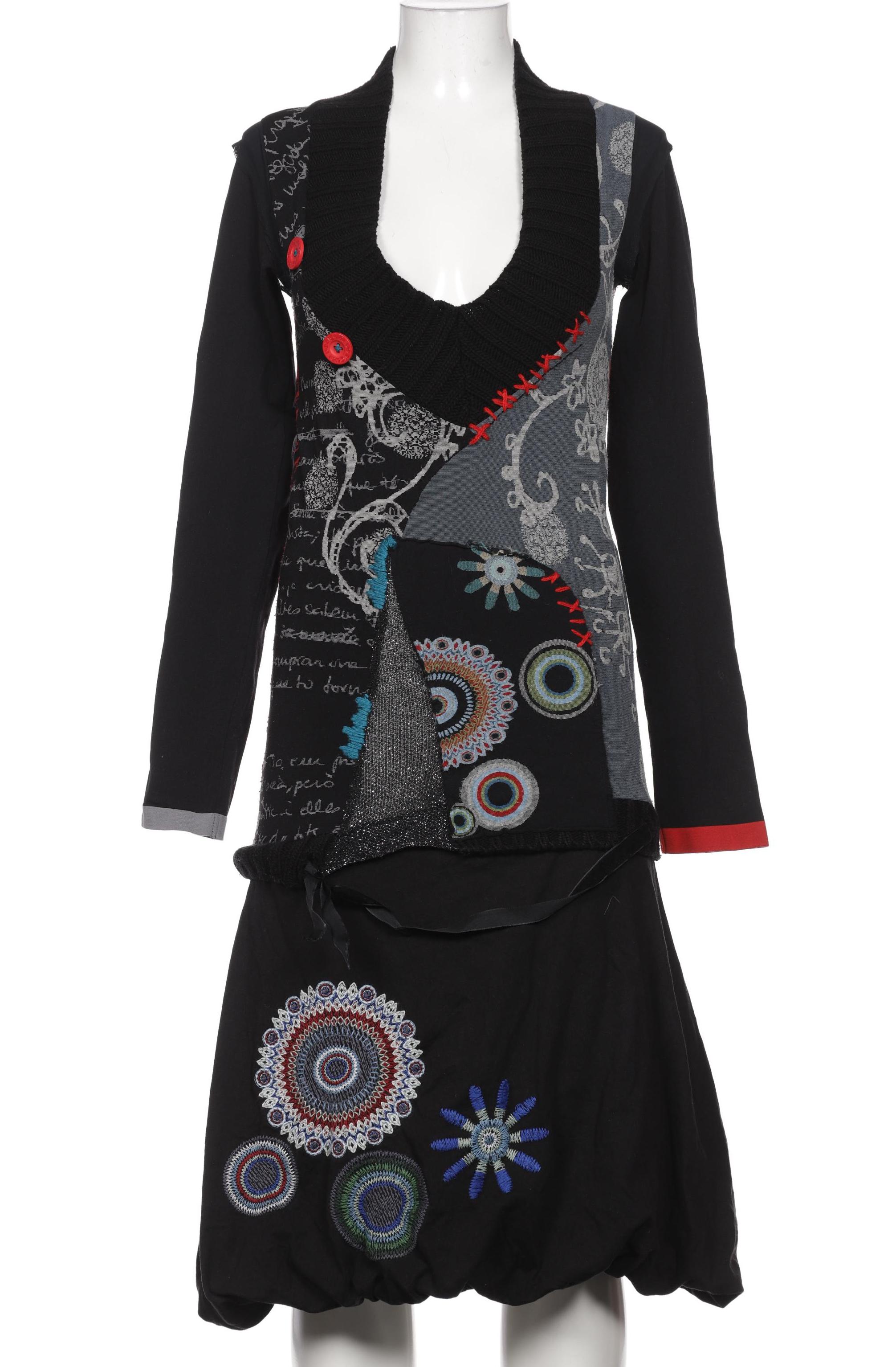 

Desigual Damen Kleid, schwarz, Gr. 42