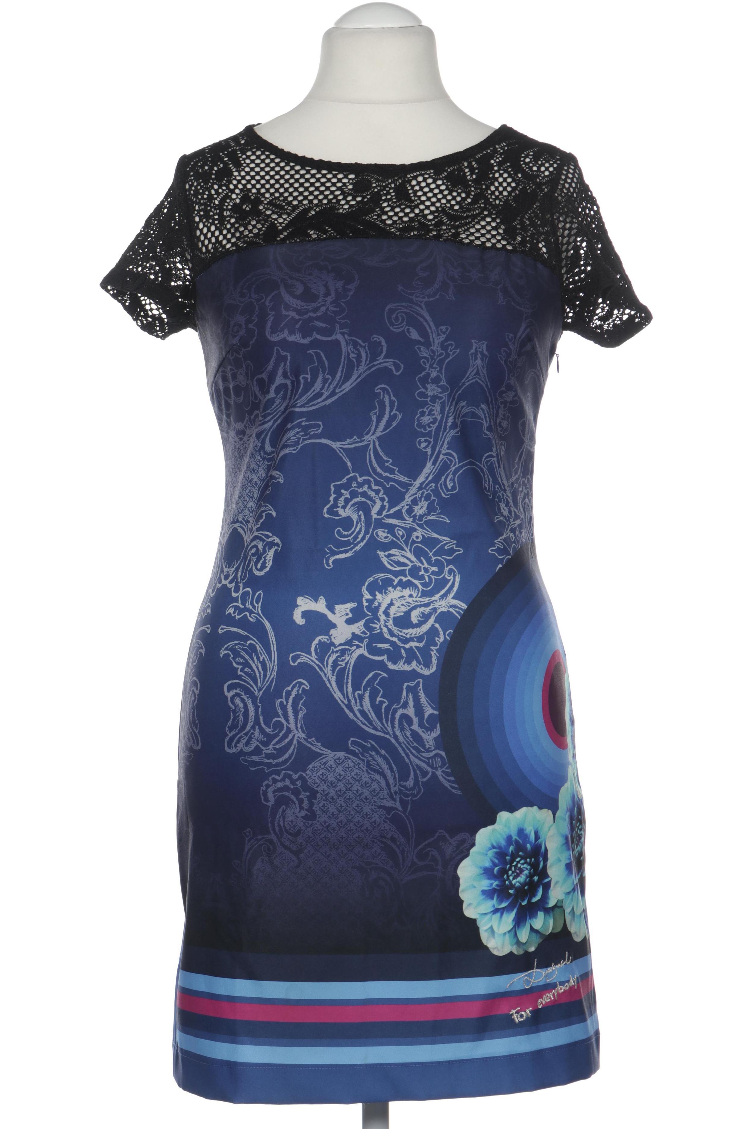 

Desigual Damen Kleid, blau, Gr. 40