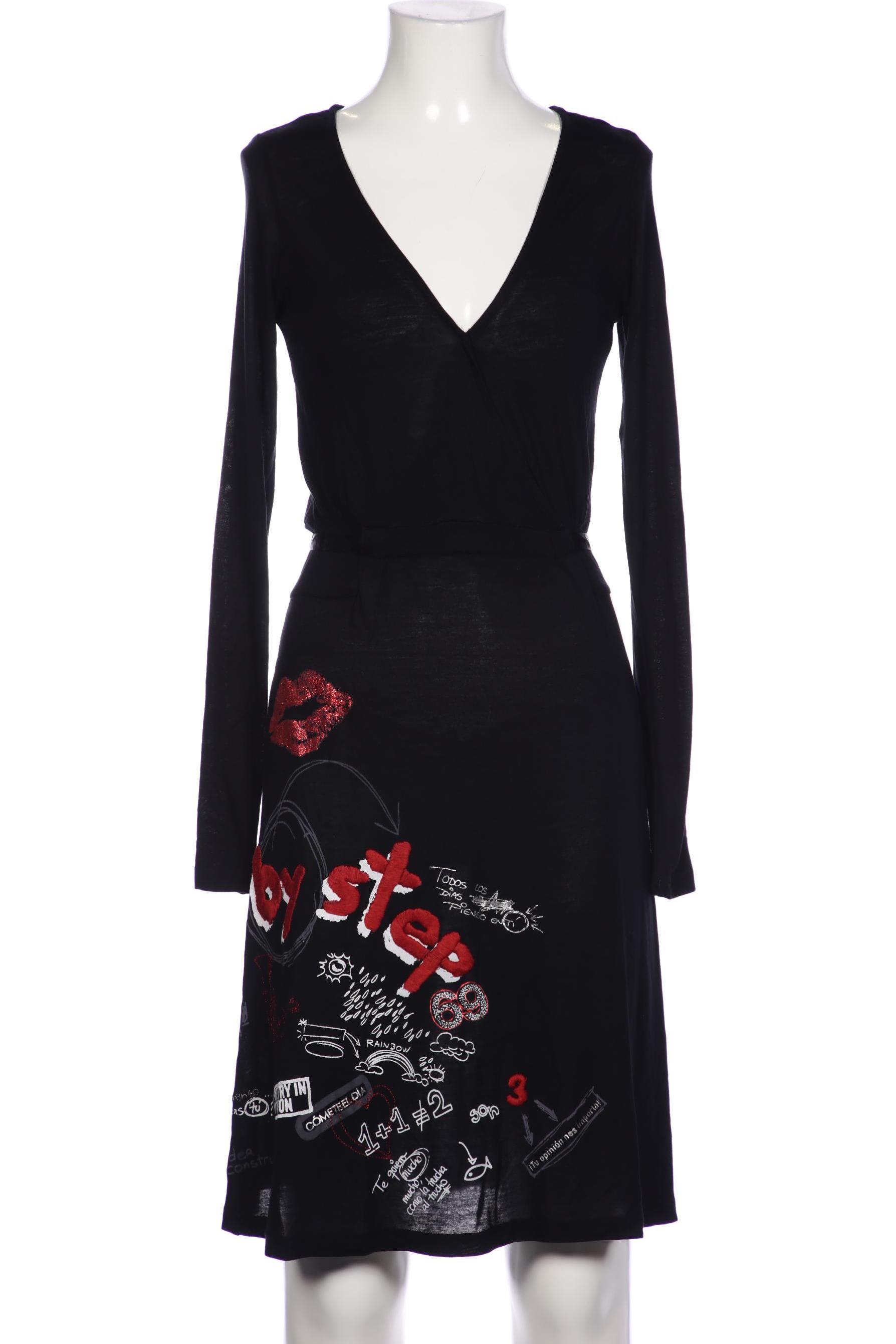 

Desigual Damen Kleid, schwarz, Gr. 38