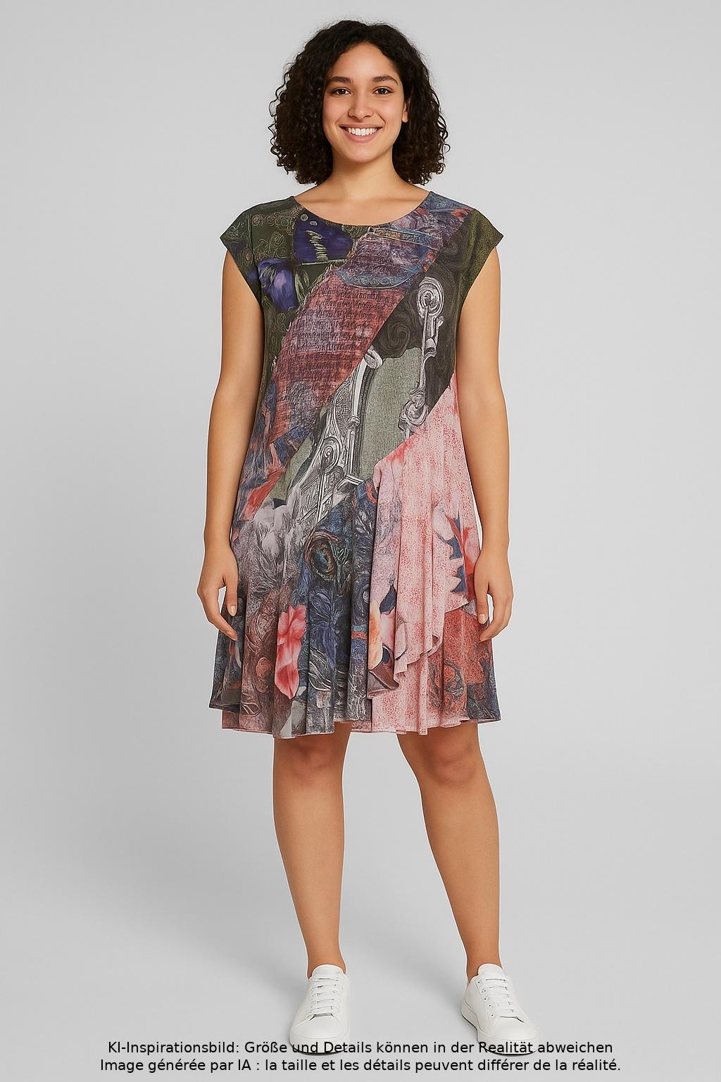 

Desigual Damen Kleid, mehrfarbig, Gr. 44