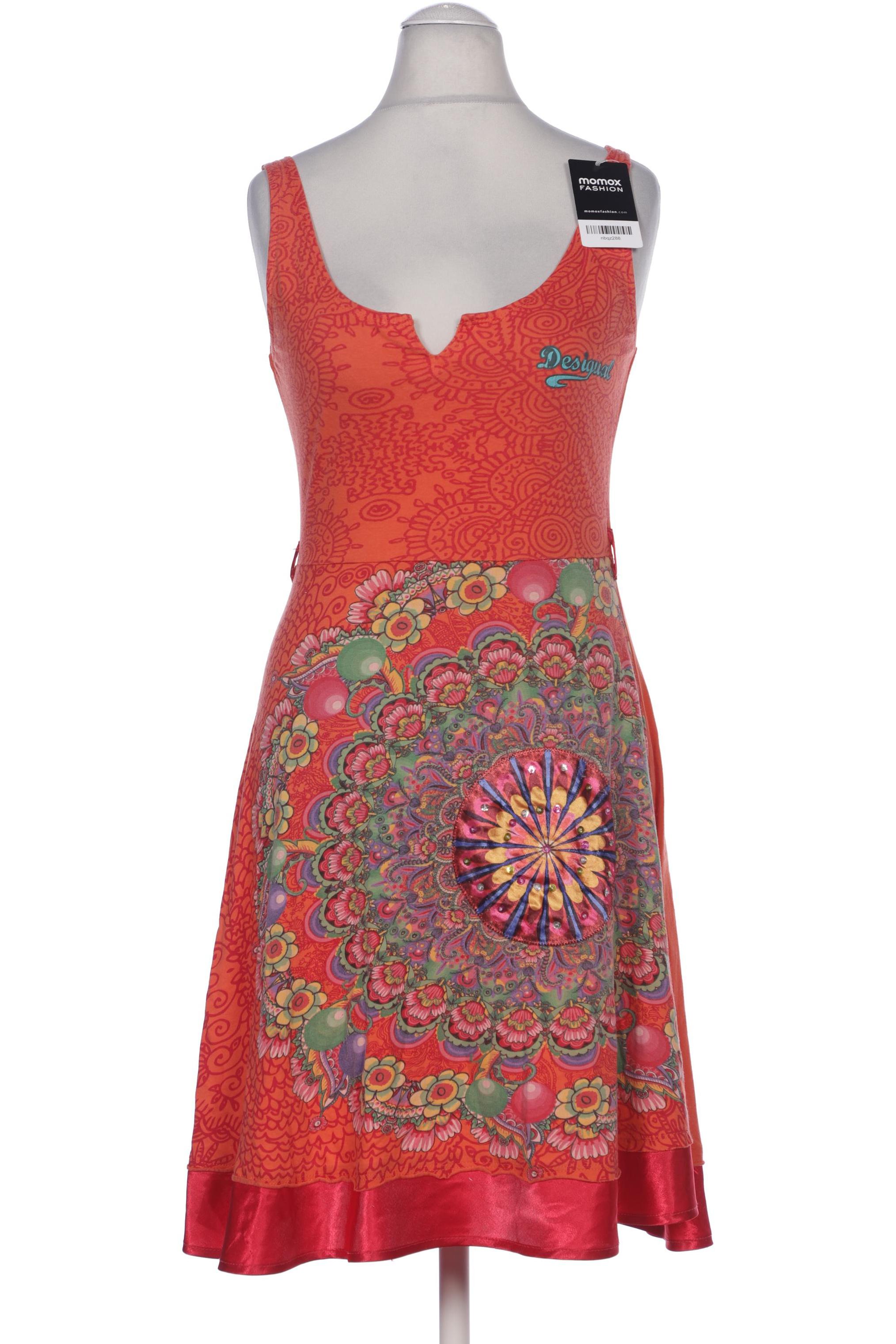 

Desigual Damen Kleid, orange, Gr. 38