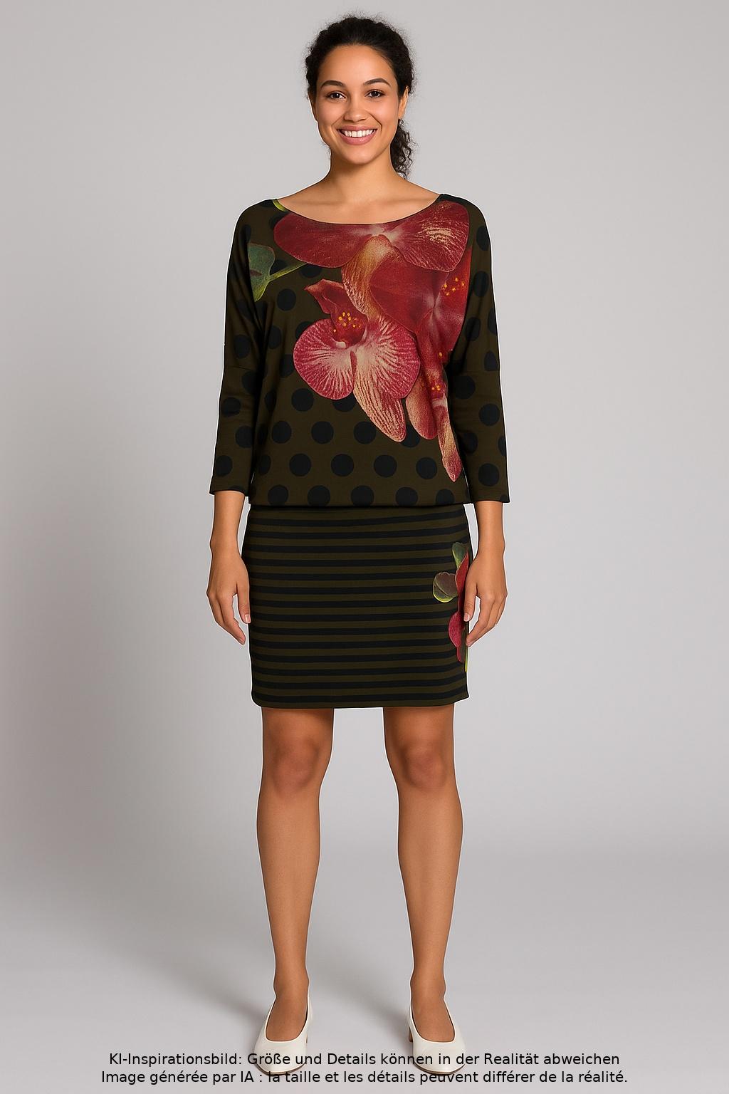 

Desigual Damen Kleid, mehrfarbig, Gr. 42