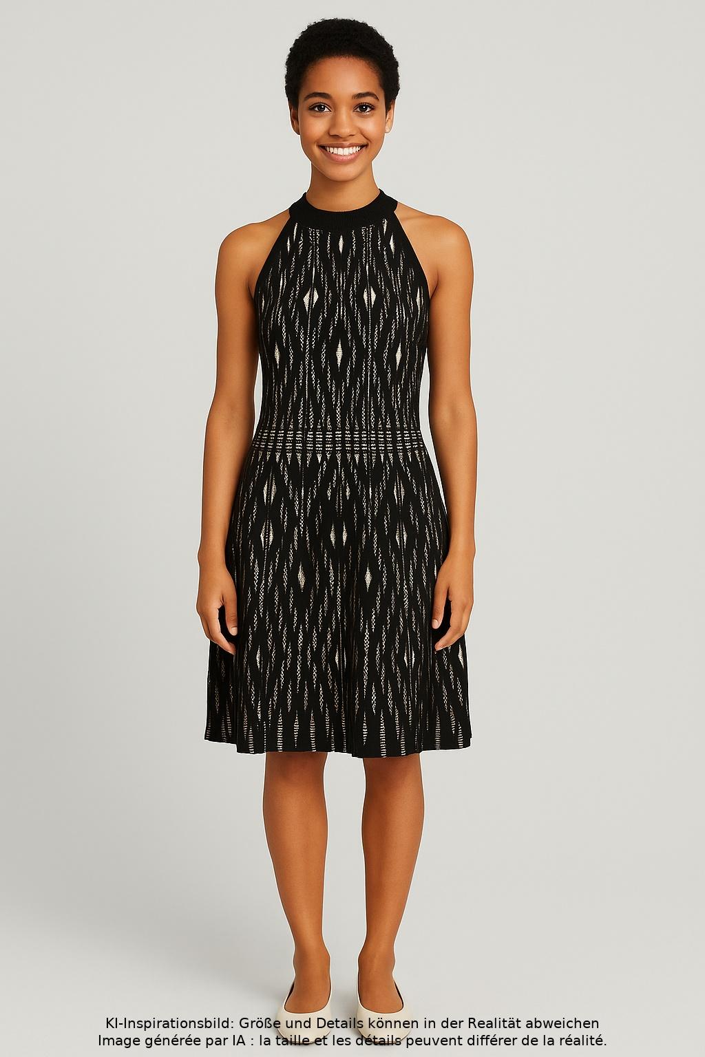 

Desigual Damen Kleid, schwarz, Gr. 34