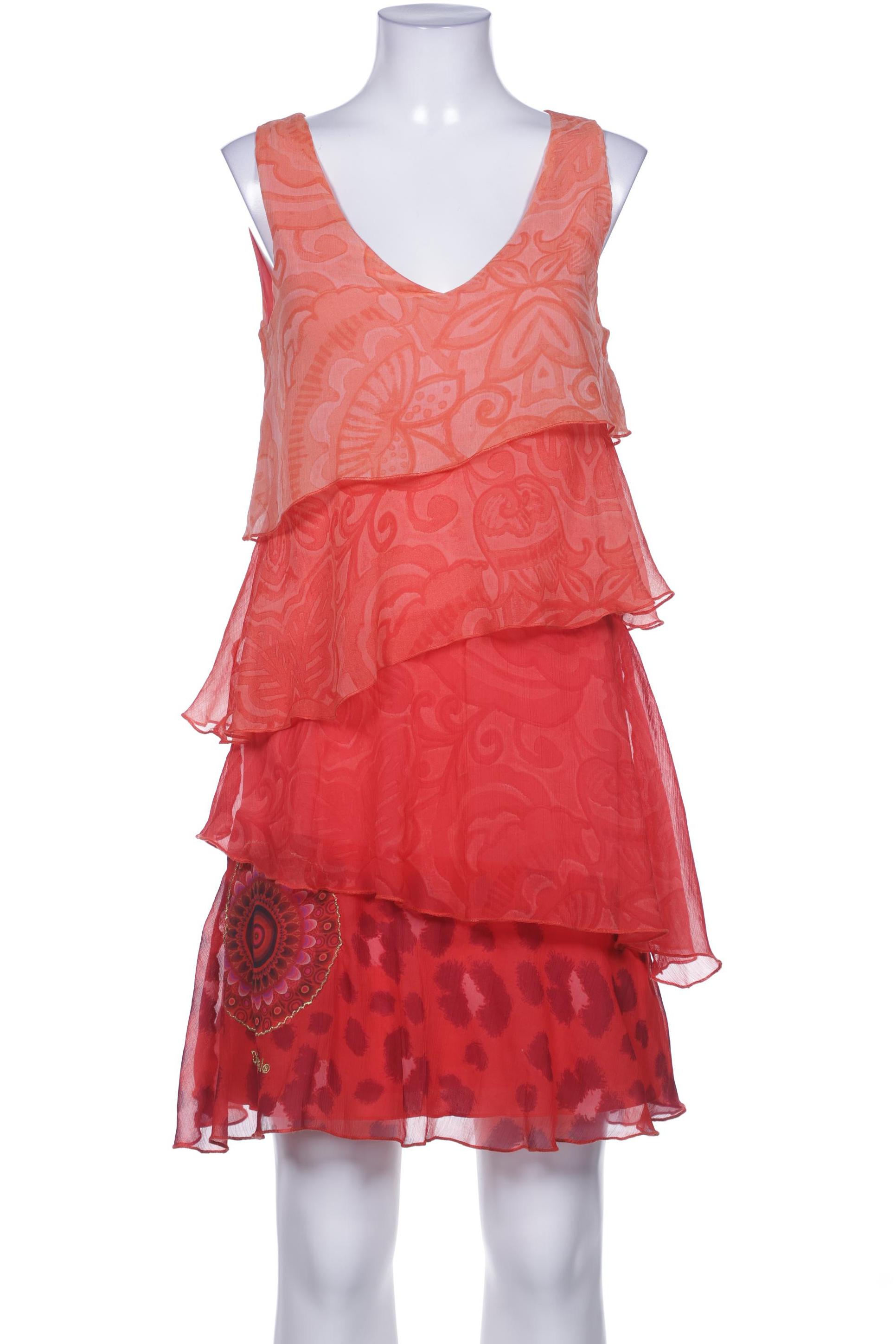 

Desigual Damen Kleid, orange, Gr. 38