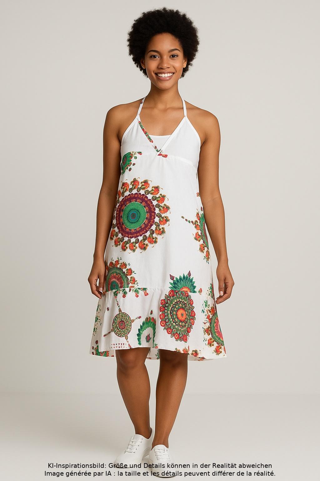 

Desigual Damen Kleid, mehrfarbig, Gr. 36