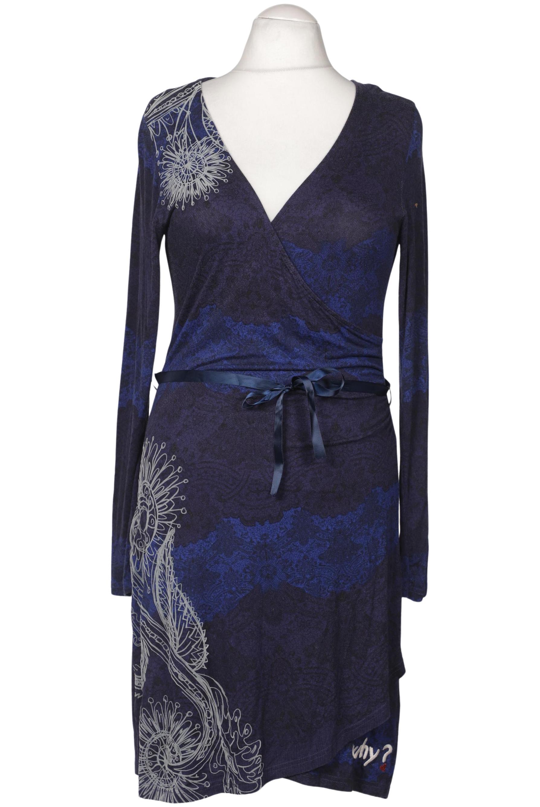 

Desigual Damen Kleid, blau, Gr. 42