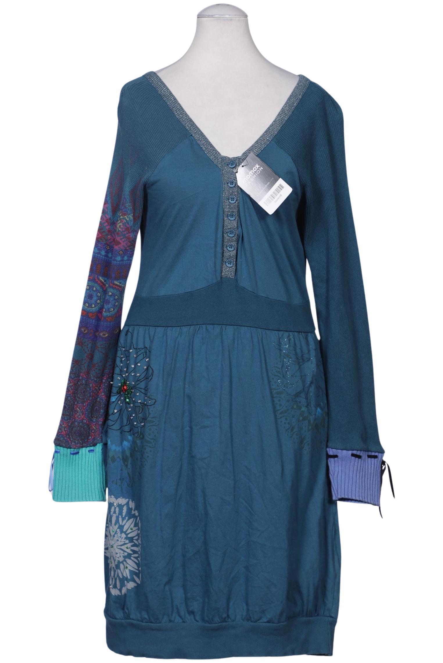 

Desigual Damen Kleid, türkis, Gr. 34