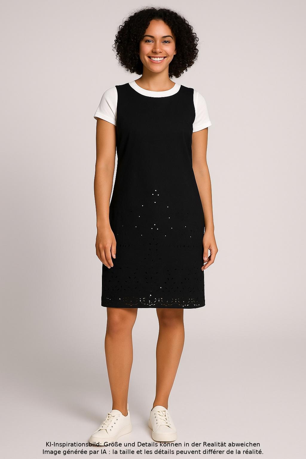 

Desigual Damen Kleid, schwarz, Gr. 38