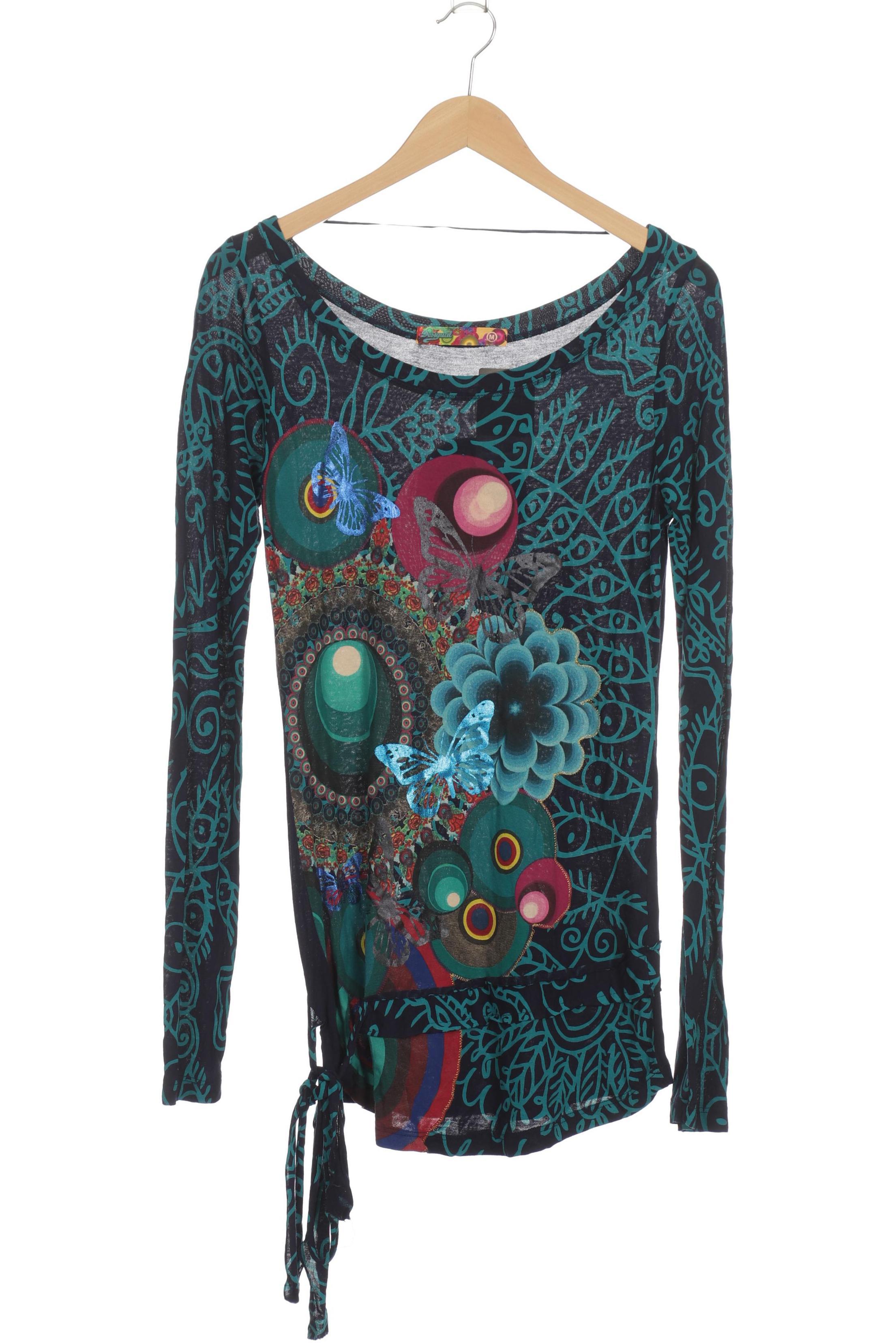 

Desigual Damen Bluse, blau, Gr.