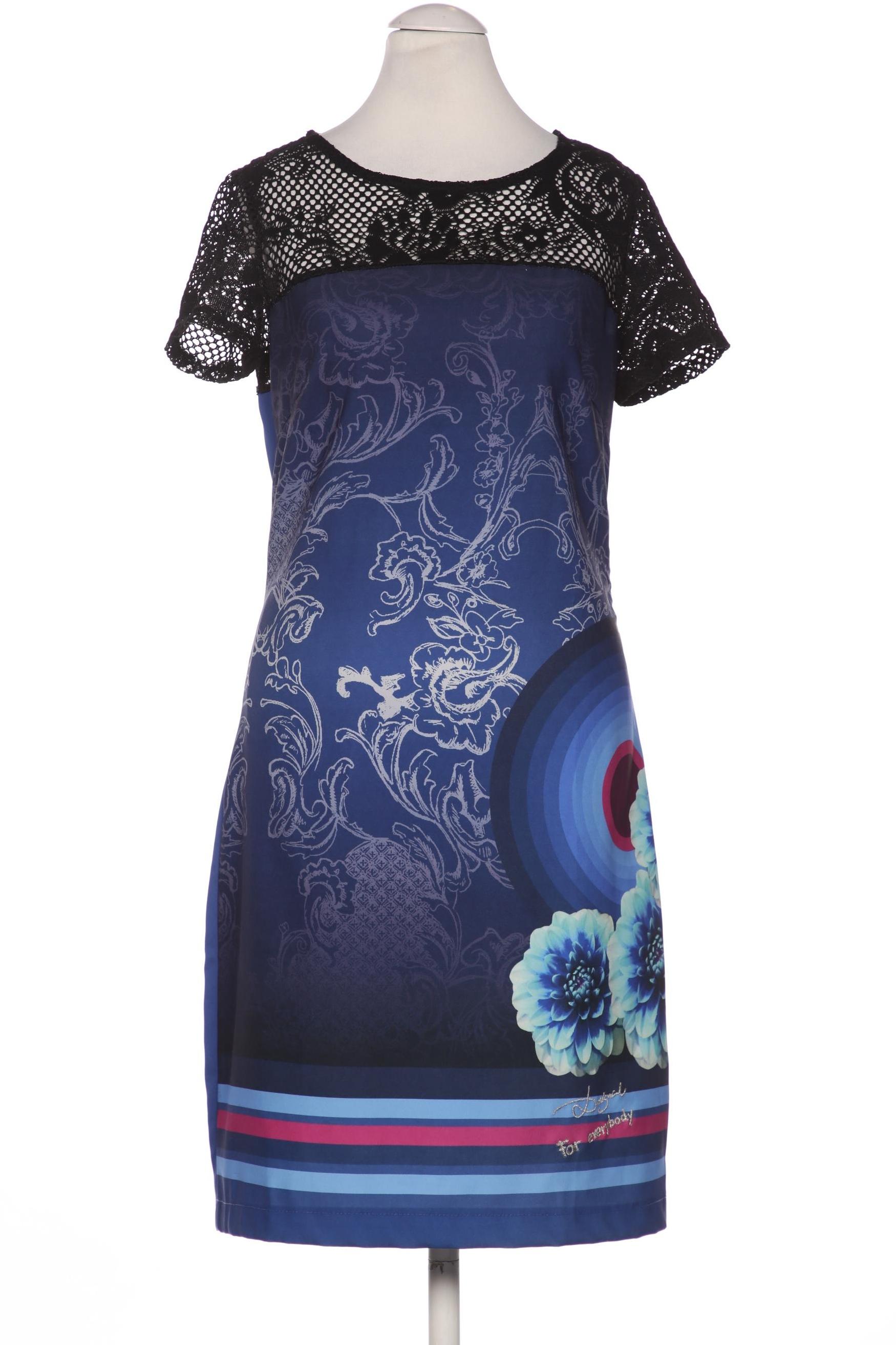 

Desigual Damen Kleid, blau, Gr. 38