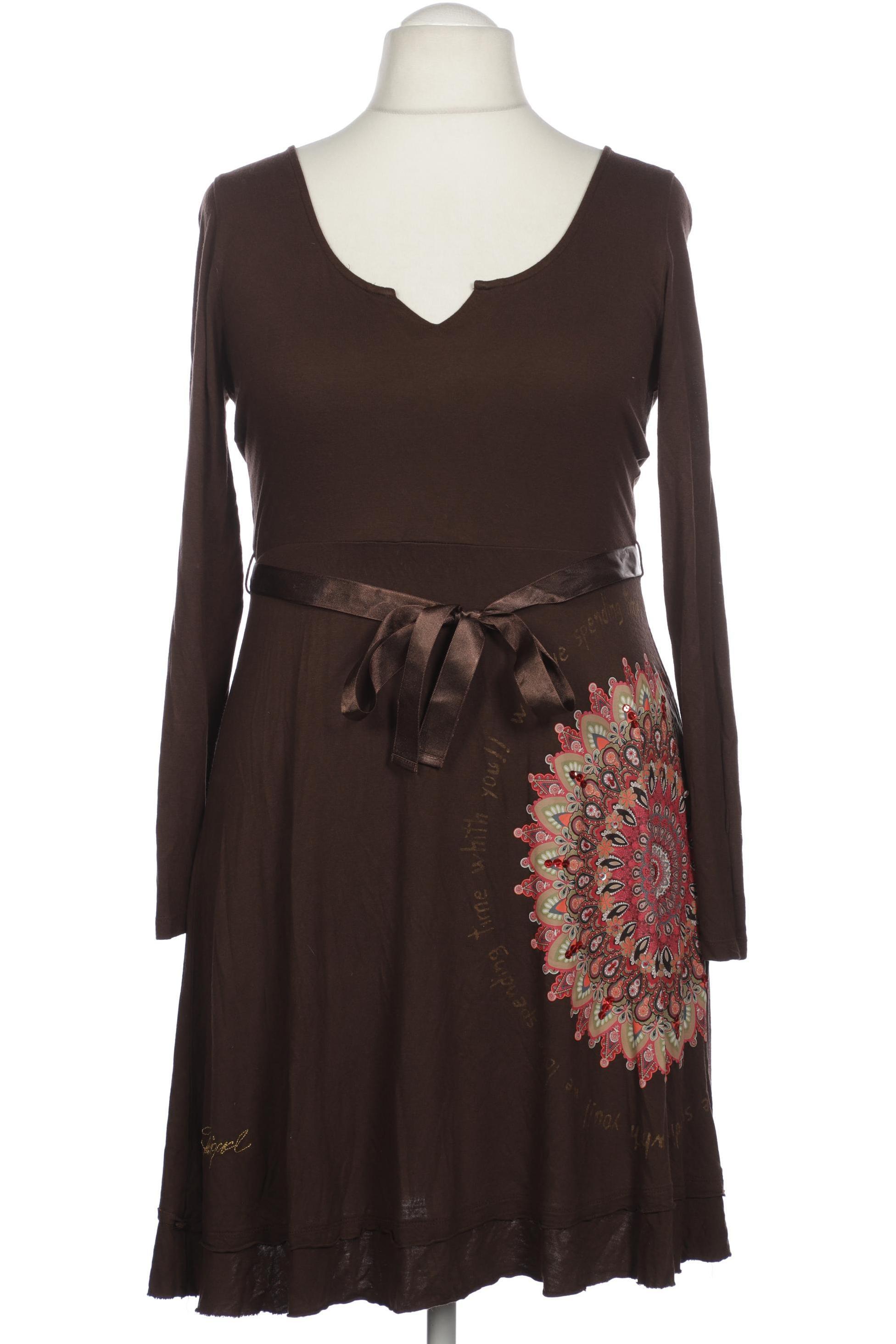 

Desigual Damen Kleid, braun, Gr.