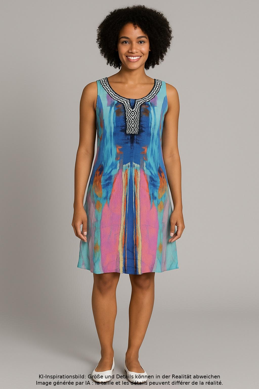 

Desigual Damen Kleid, mehrfarbig, Gr. 40