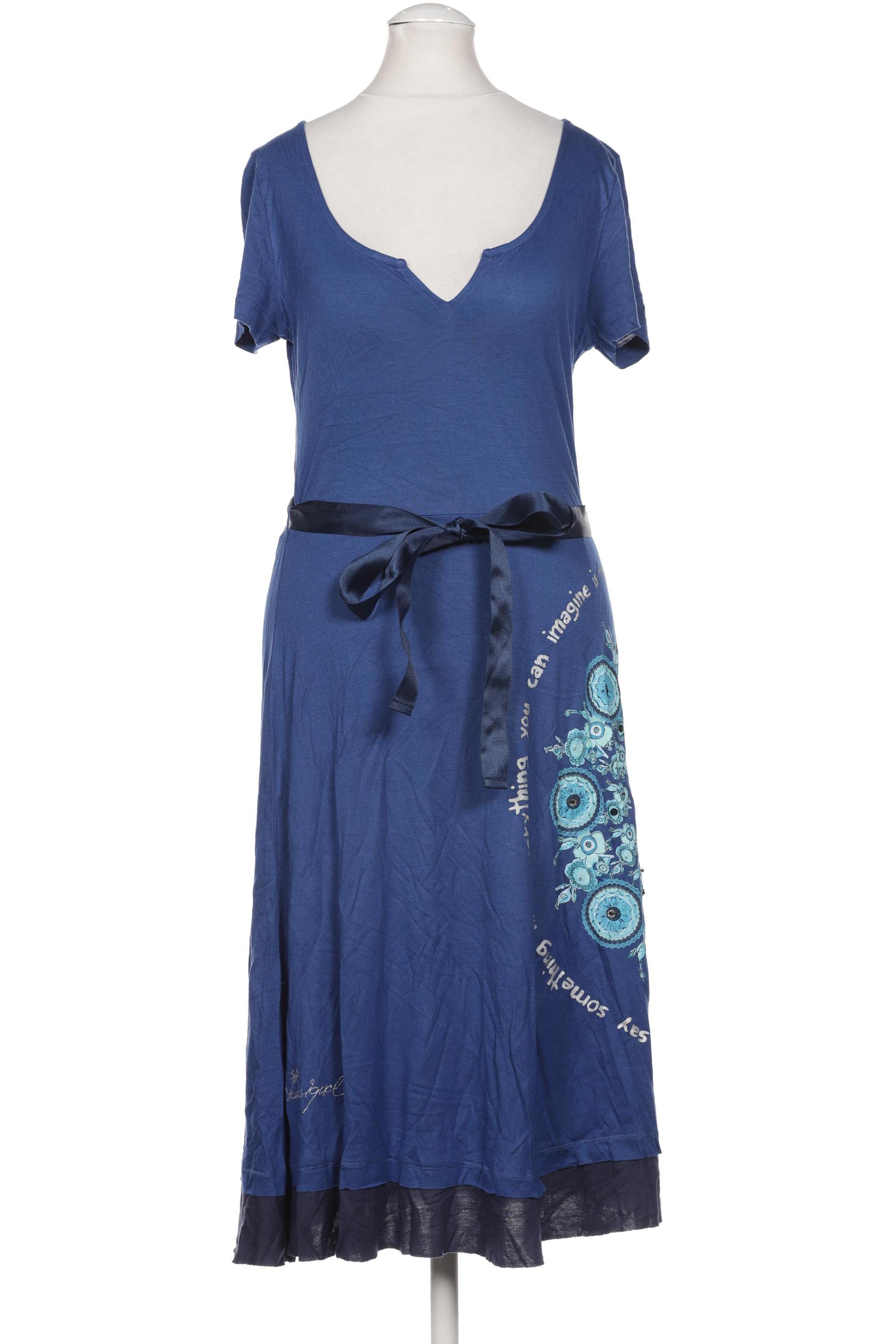

Desigual Damen Kleid, blau, Gr. 38