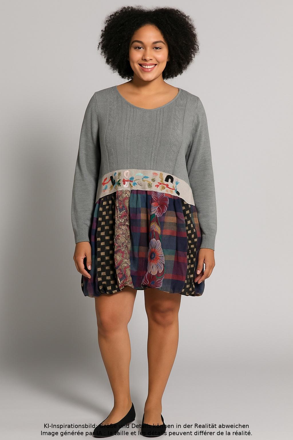 

Desigual Damen Kleid, grau, Gr. 46