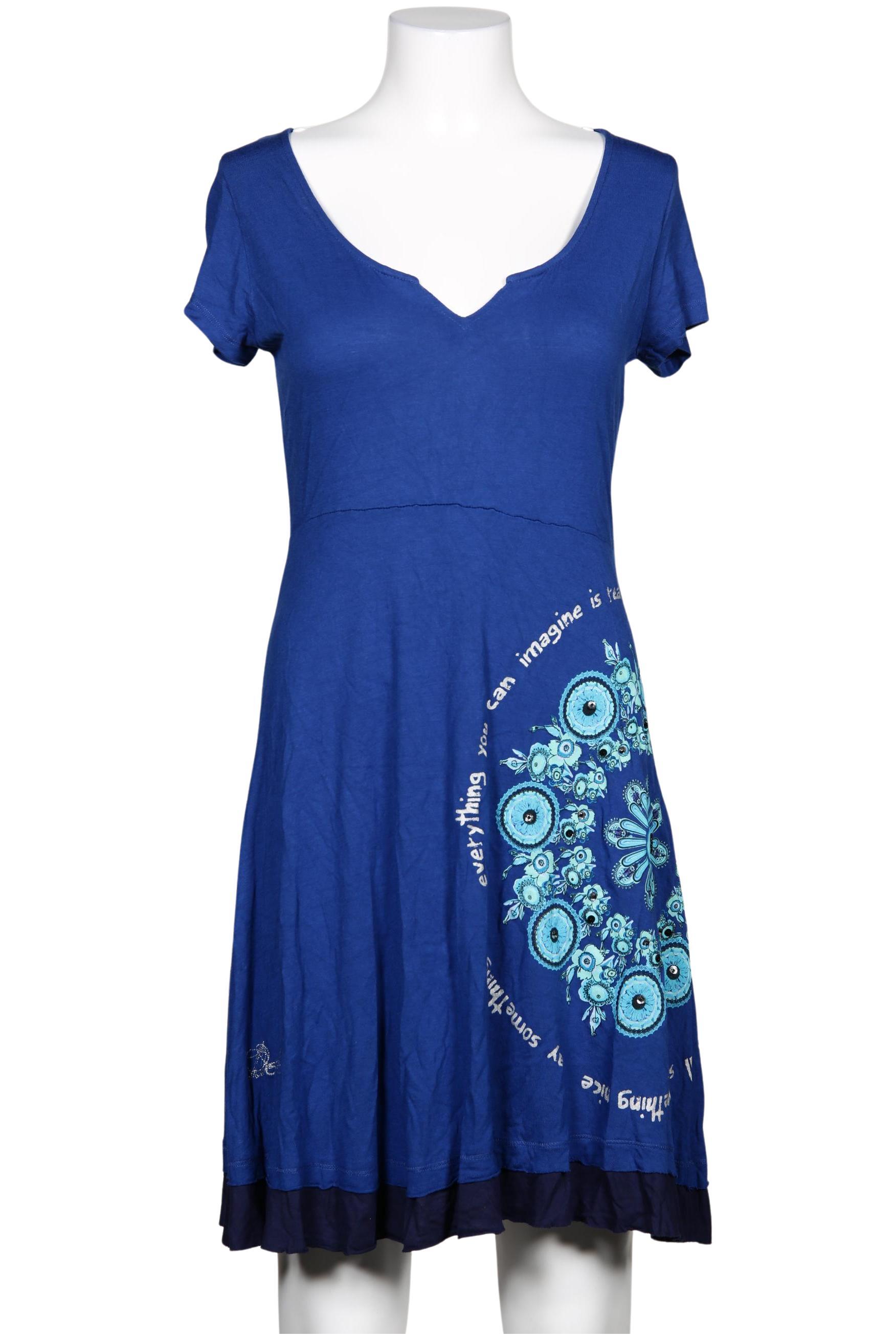 

Desigual Damen Kleid, blau, Gr. 42