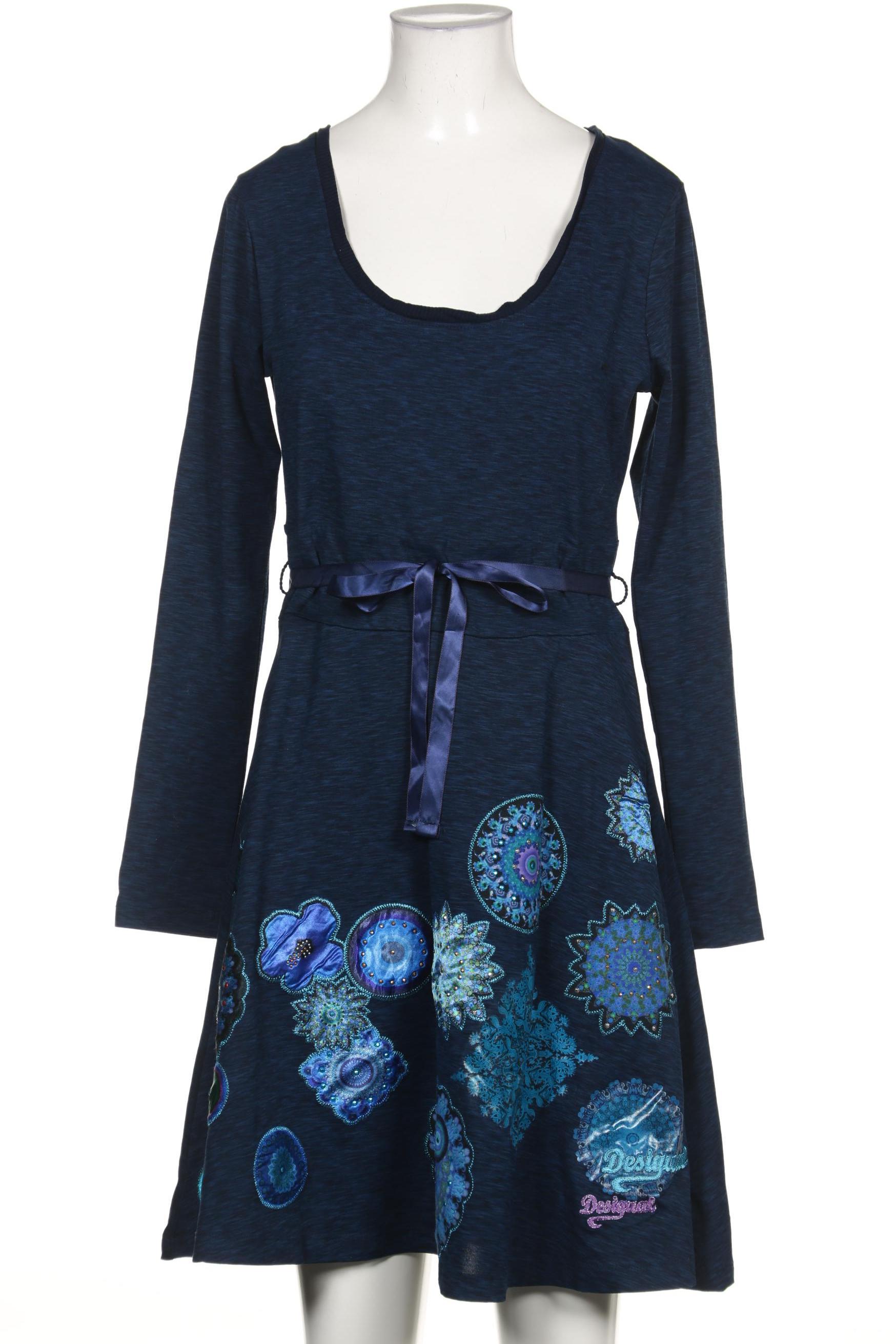 

Desigual Damen Kleid, blau, Gr. 38