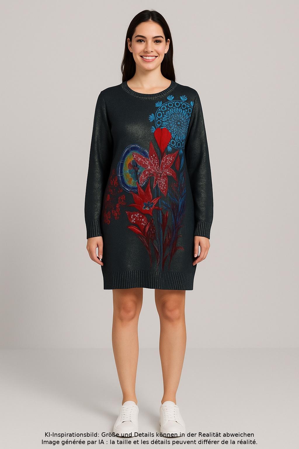 

Desigual Damen Kleid, mehrfarbig, Gr. 38