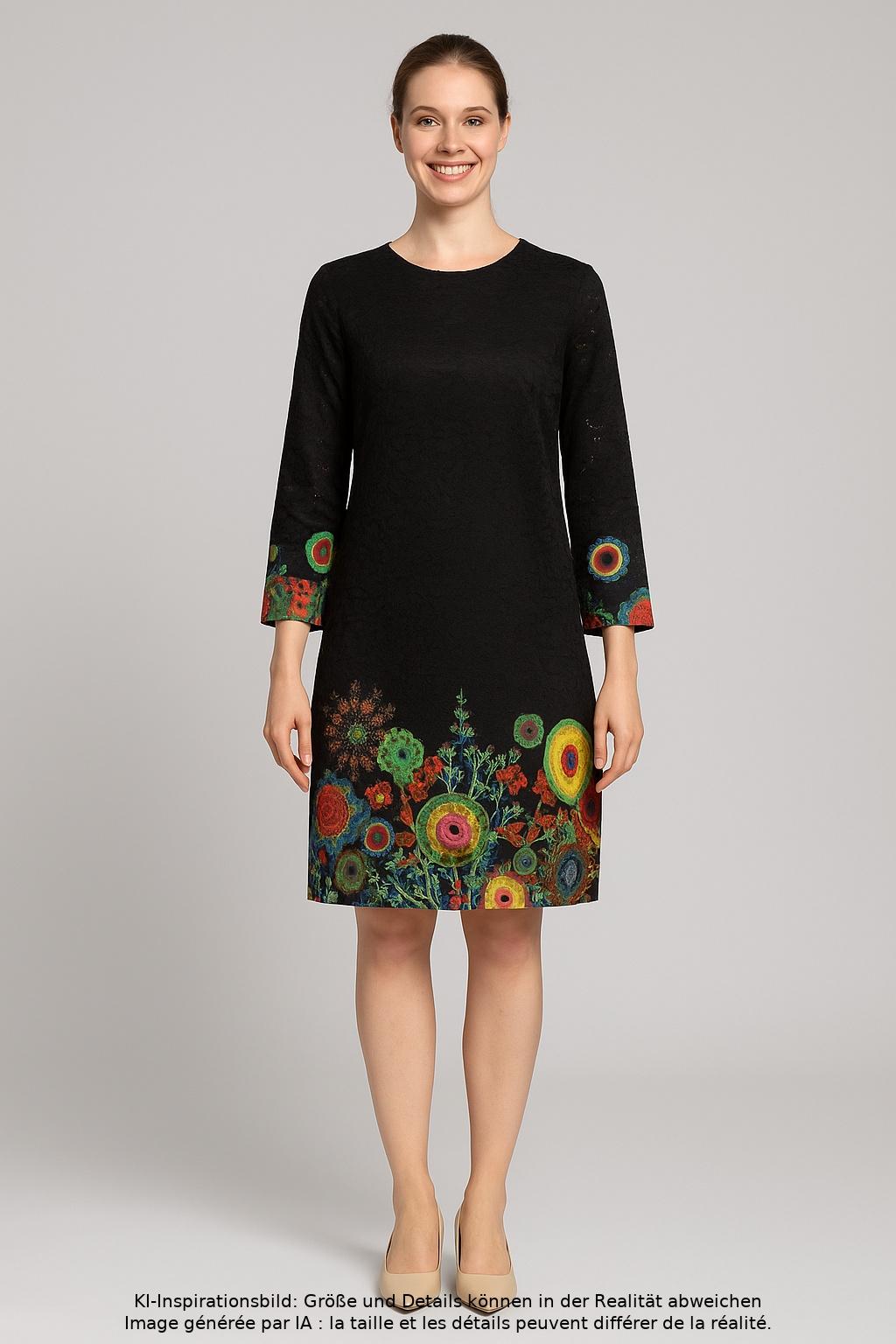 

Desigual Damen Kleid, mehrfarbig, Gr. 38