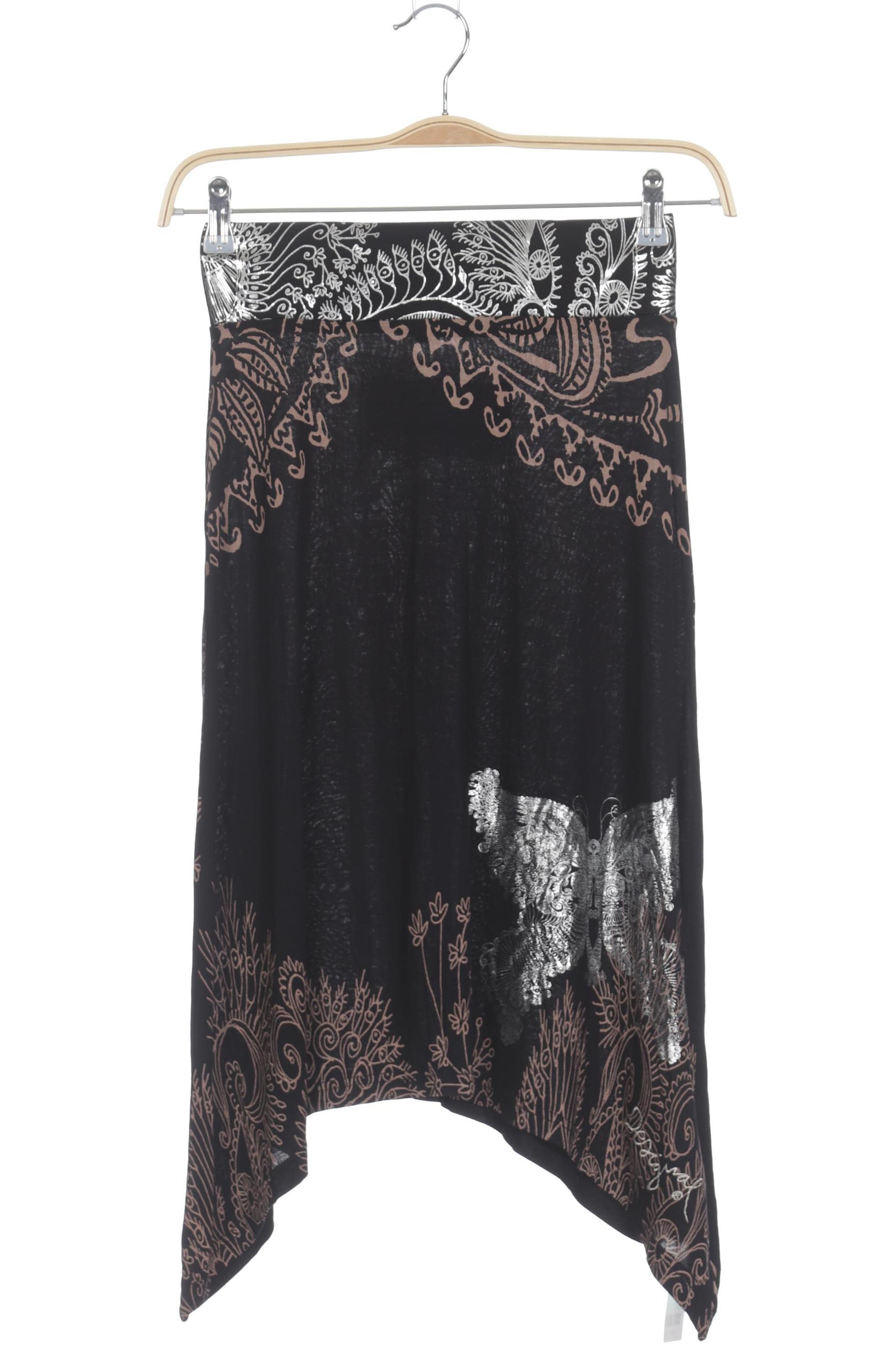 

Desigual Damen Rock, schwarz, Gr.