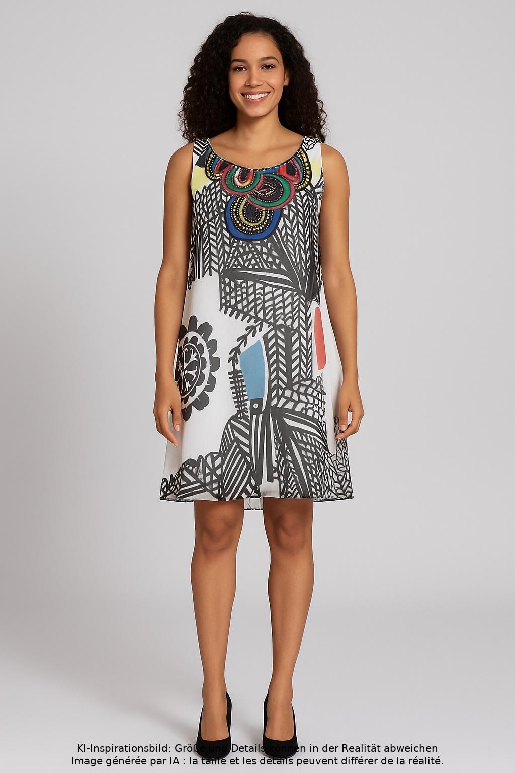 

Desigual Damen Kleid, mehrfarbig, Gr. 36