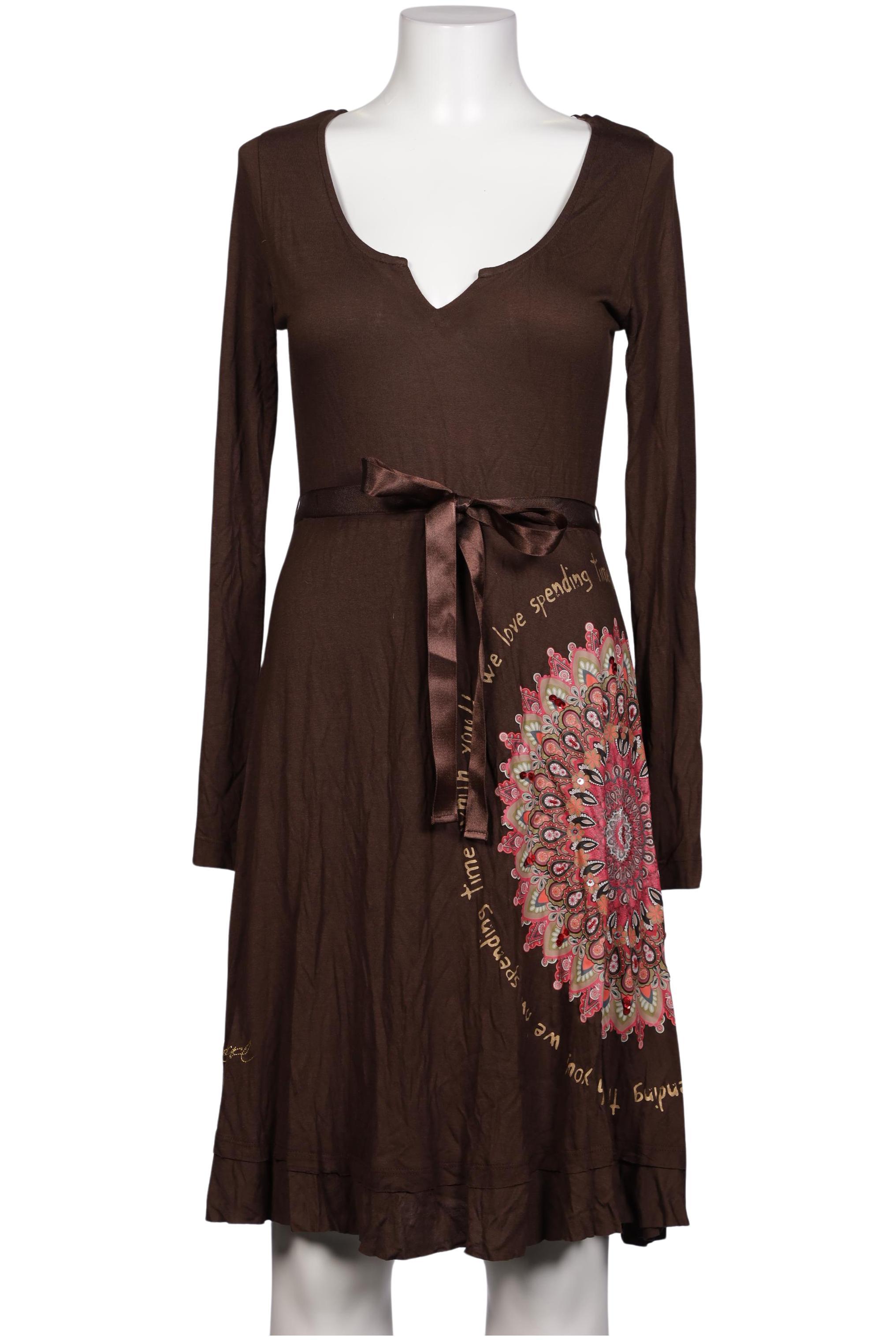 

Desigual Damen Kleid, braun, Gr. 42