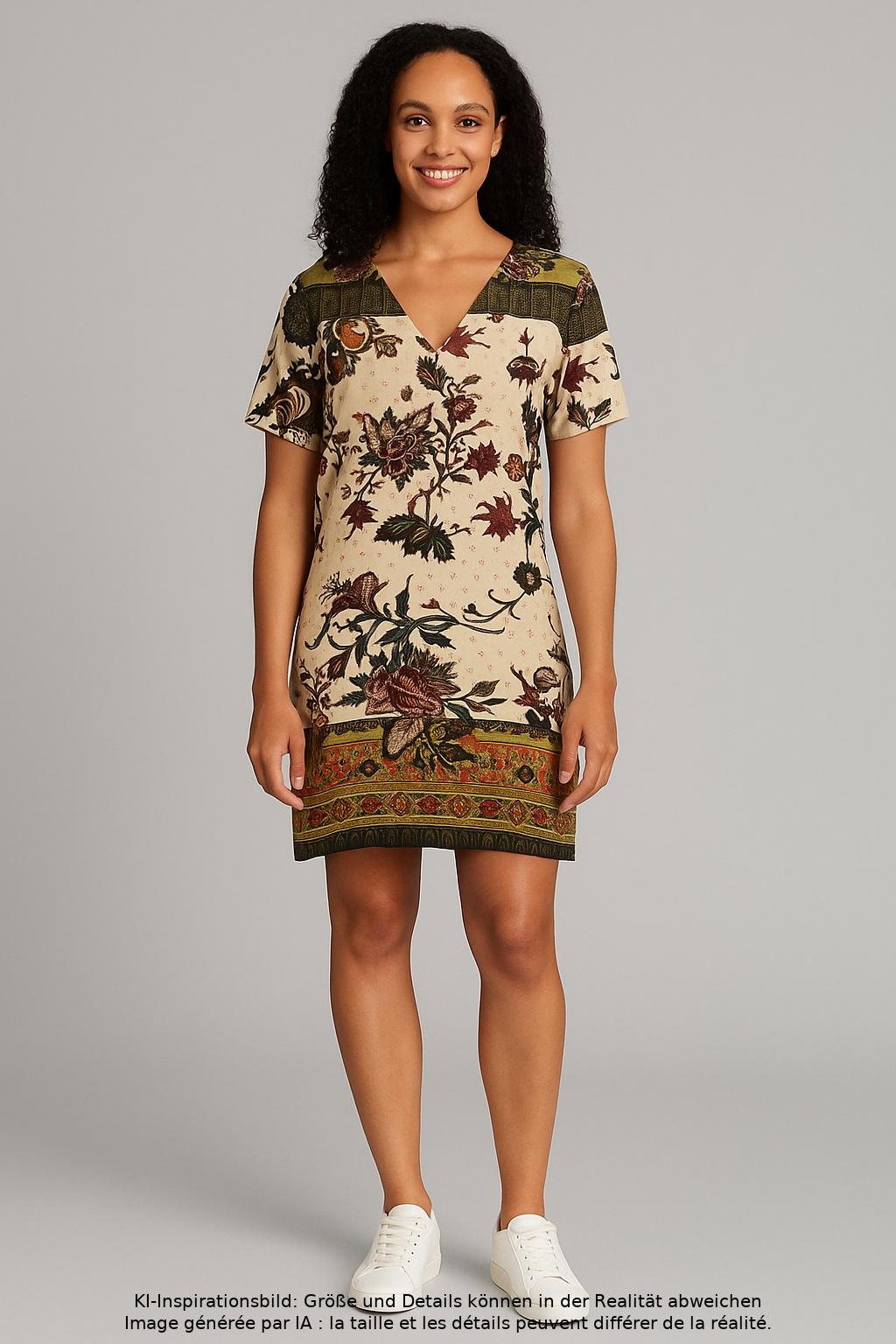 

Desigual Damen Kleid, mehrfarbig, Gr. 42