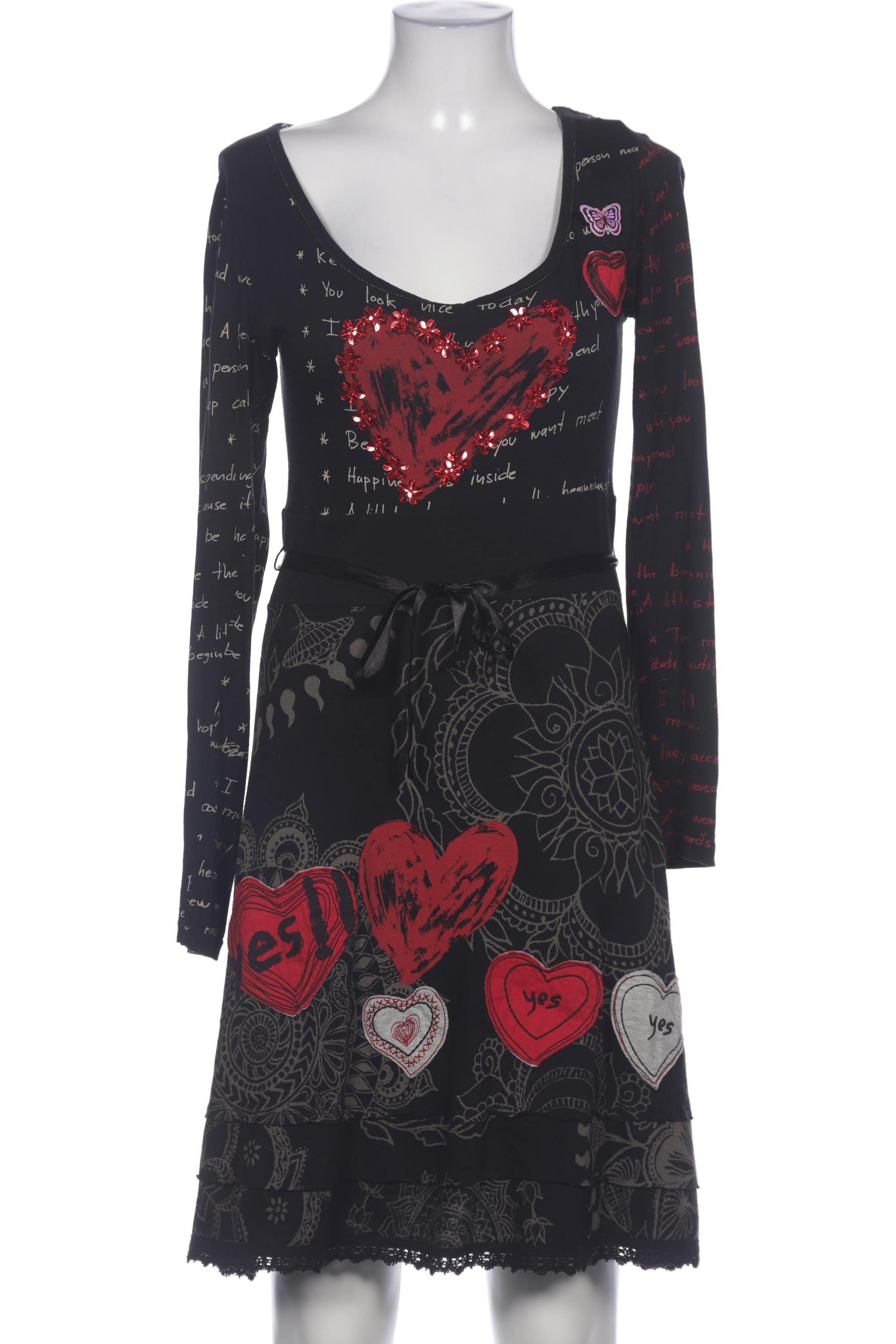 

Desigual Damen Kleid, schwarz, Gr. 38