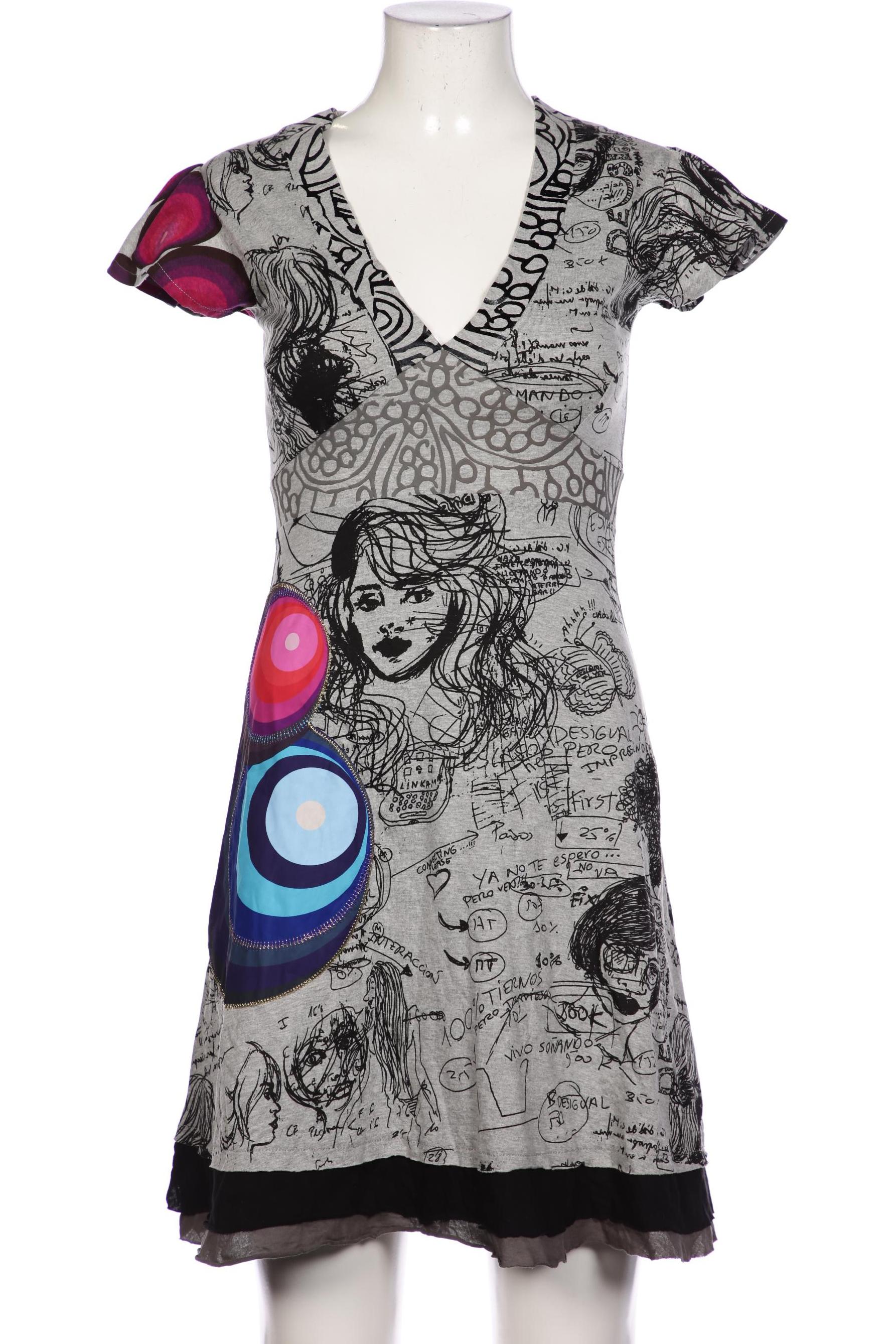 

Desigual Damen Kleid, grau, Gr. 38