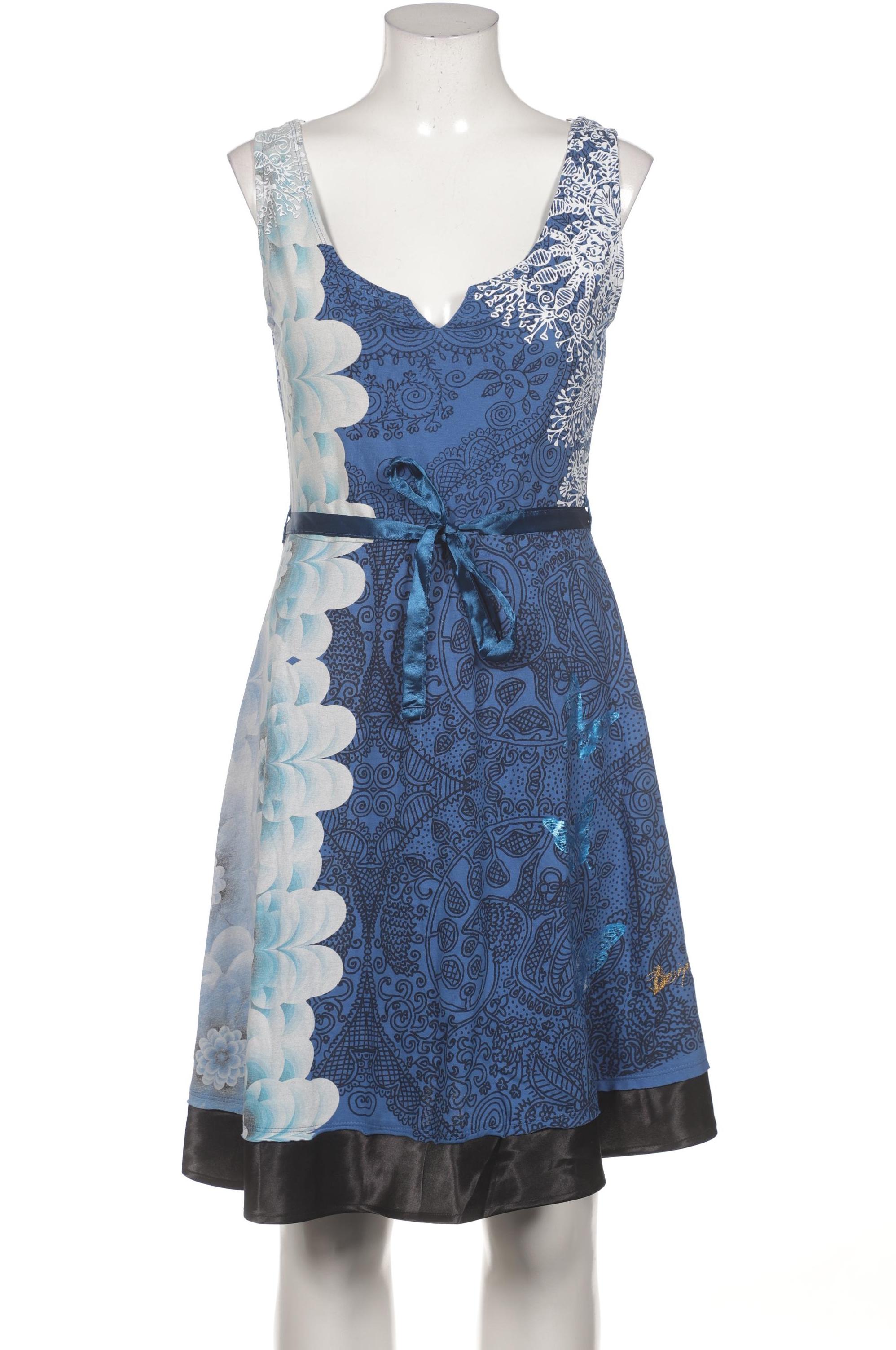 

Desigual Damen Kleid, blau, Gr. 42