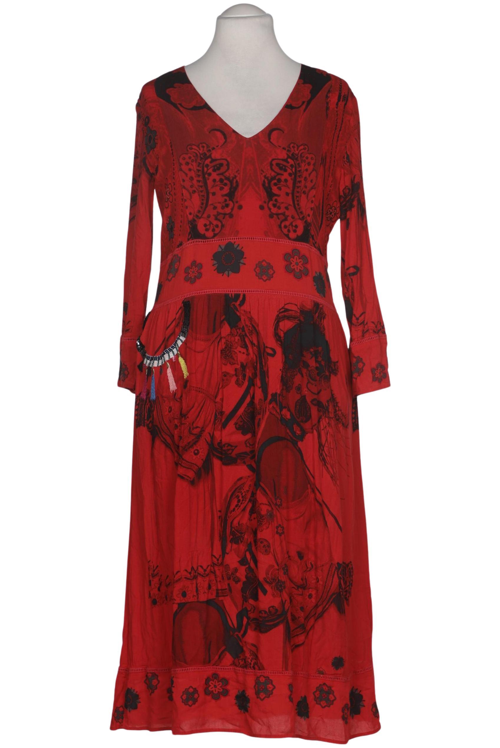

Desigual Damen Kleid, rot, Gr. 42