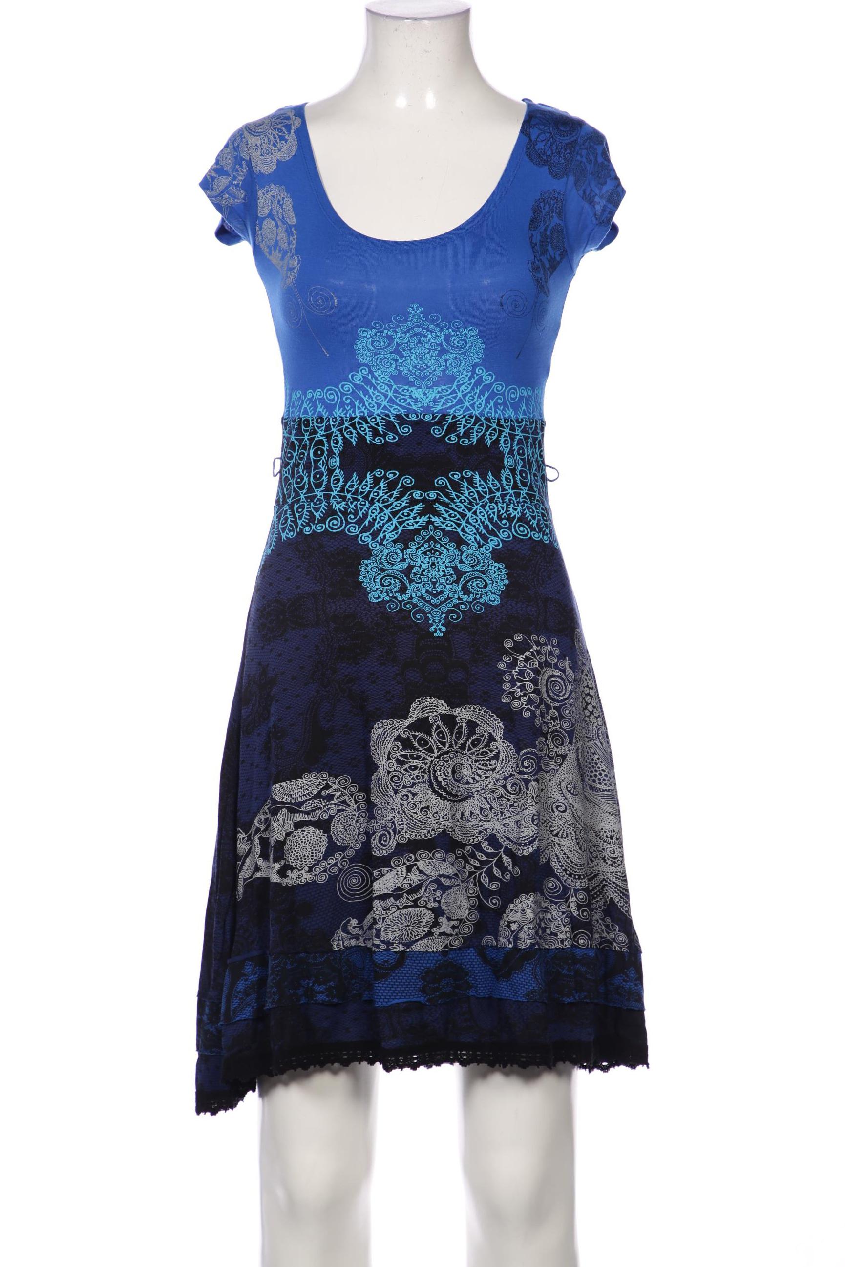 

Desigual Damen Kleid, blau, Gr. 34