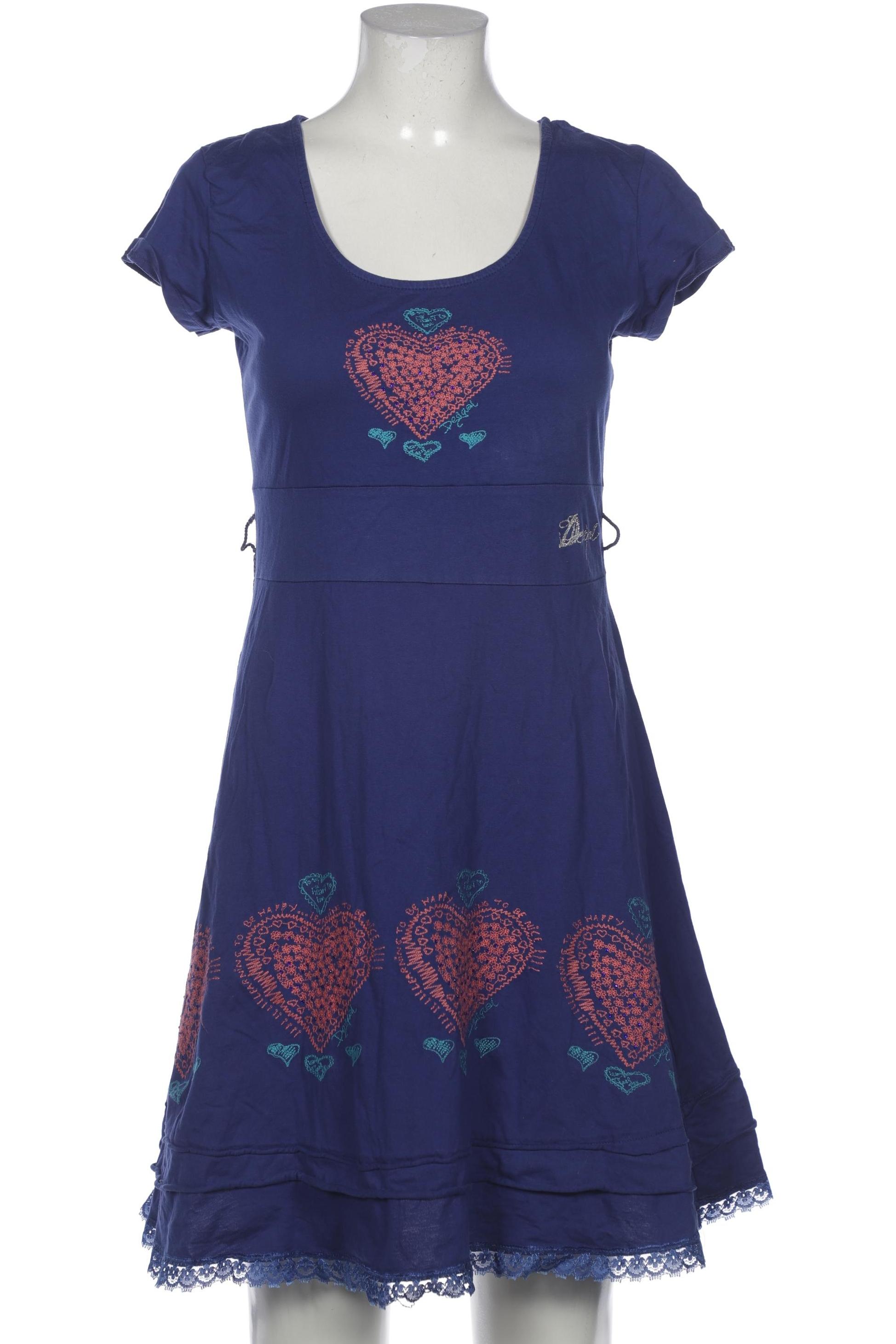 

Desigual Damen Kleid, blau, Gr. 42